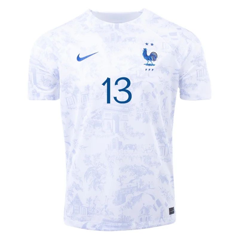 2022 N'Golo Kante #13 France Away Jersey-mysite Custom Football Kit- Nextkits