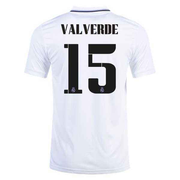 22/23 Federico Valverde #15 Real Madrid Home Jersey-mysite Custom Football Kit- Nextkits