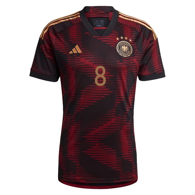 2022 Leon Goretzka #8 Germany Away Jersey-mysite Custom Football Kit- Nextkits