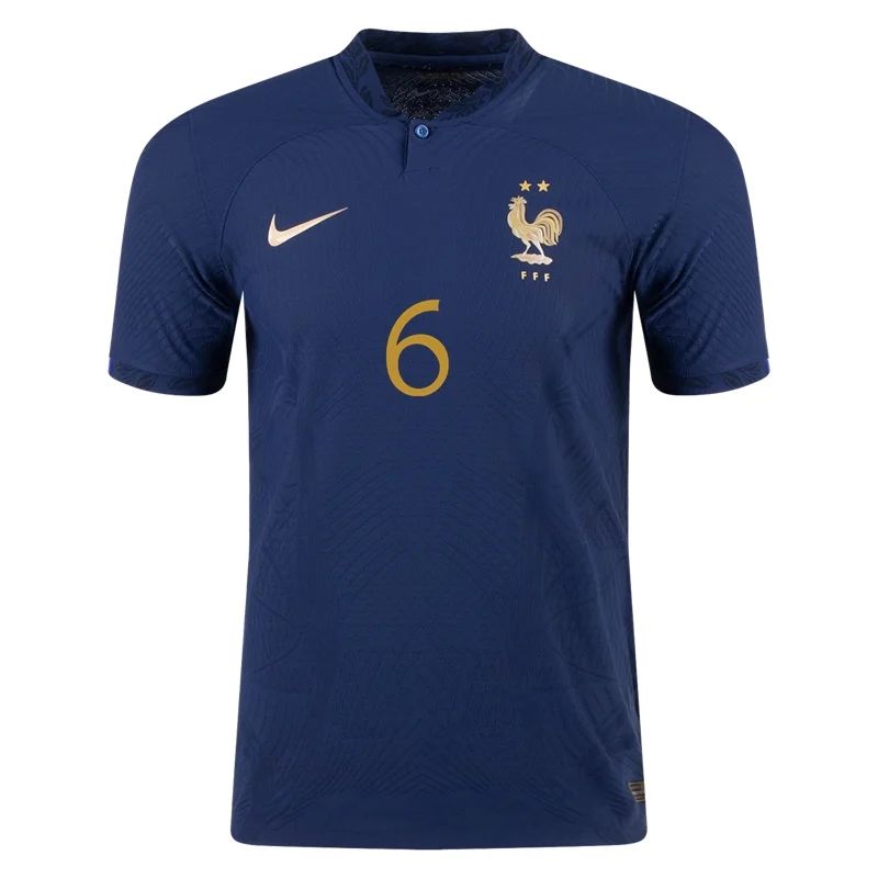 2022 Paul Pogba #6 France Home Jersey-mysite Custom Football Kit- Nextkits