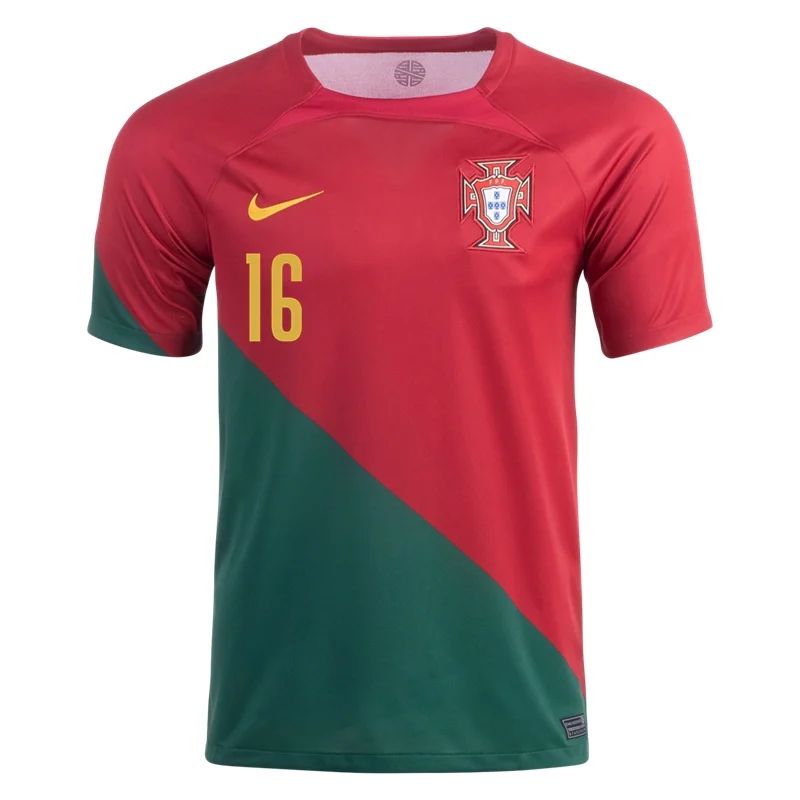 2022 Renato Sanches #16 Portugal Home Jersey-mysite Custom Football Kit- Nextkits