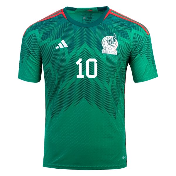 2022 Cuauhtemoc Blanco #10 Mexico Home Jersey-mysite Custom Football Kit- Nextkits
