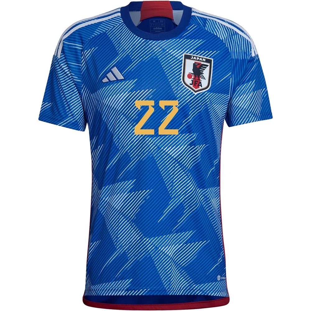 2022 Maya Yoshida #22 Japan Home Jersey-mysite Custom Football Kit- Nextkits