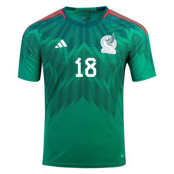 2022 Andres Guardado #18 Mexico Home Jersey-mysite Custom Football Kit- Nextkits