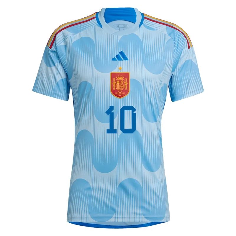 2022 Pedri #10 Spain Away Jersey-mysite Custom Football Kit- Nextkits