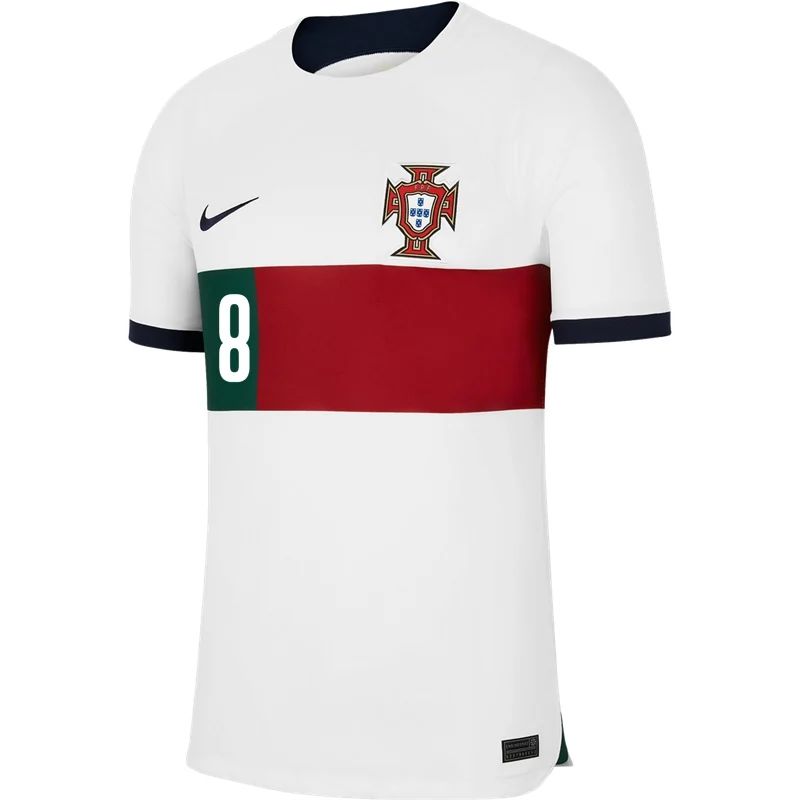 2022 Bruno Fernandes #8 Portugal Away Jersey-mysite Custom Football Kit- Nextkits