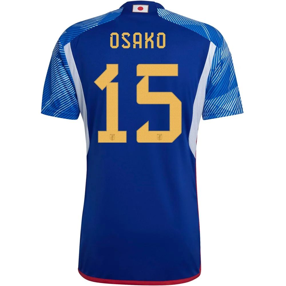 2022 Yuya Osako #15 Japan Home Jersey-mysite Custom Football Kit- Nextkits