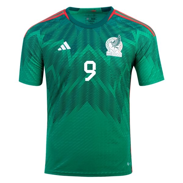 2022 Raul Jimenez #9 Mexico Home Jersey-mysite Custom Football Kit- Nextkits