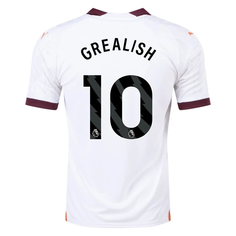23/24 Manchester City #10 Jack Grealish Away Jersey-mysite Custom Football Kit- Nextkits