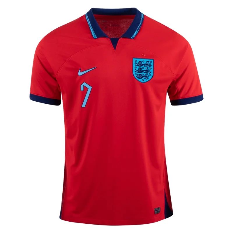 2022 Jadon Sancho #7 England Away Jersey-mysite Custom Football Kit- Nextkits