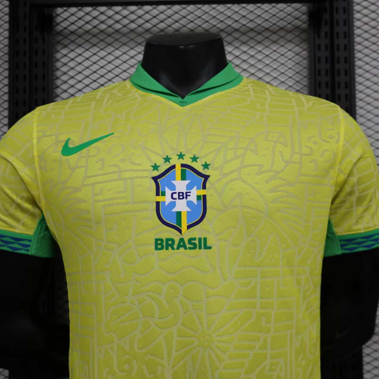 2024 Player Version Brazil Home Soccer Jersey-mysite Custom Football Kit- Nextkits
