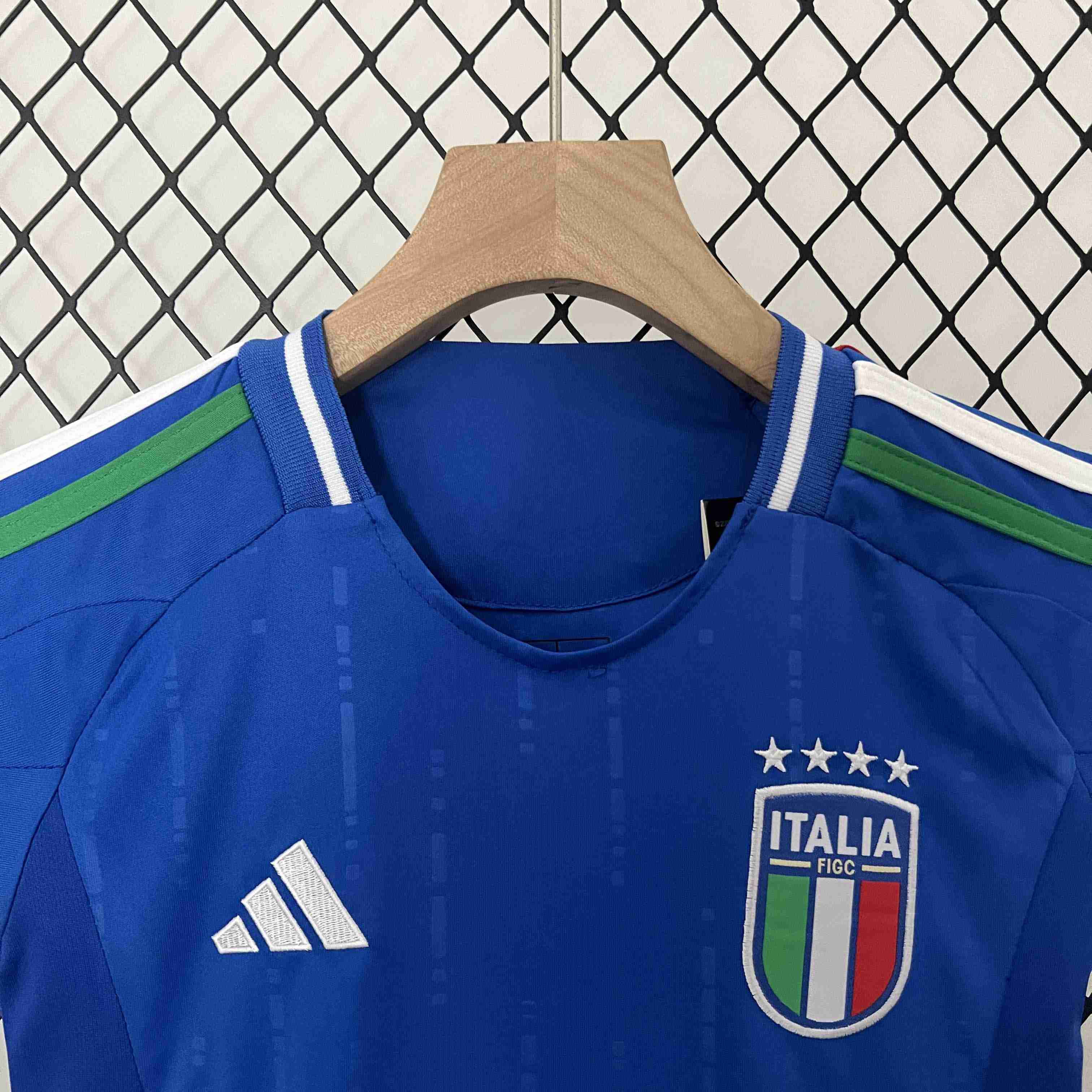 2024 Italy National Team Home Football Shirt Kids Size Suit-mysite Custom Football Kit- Nextkits