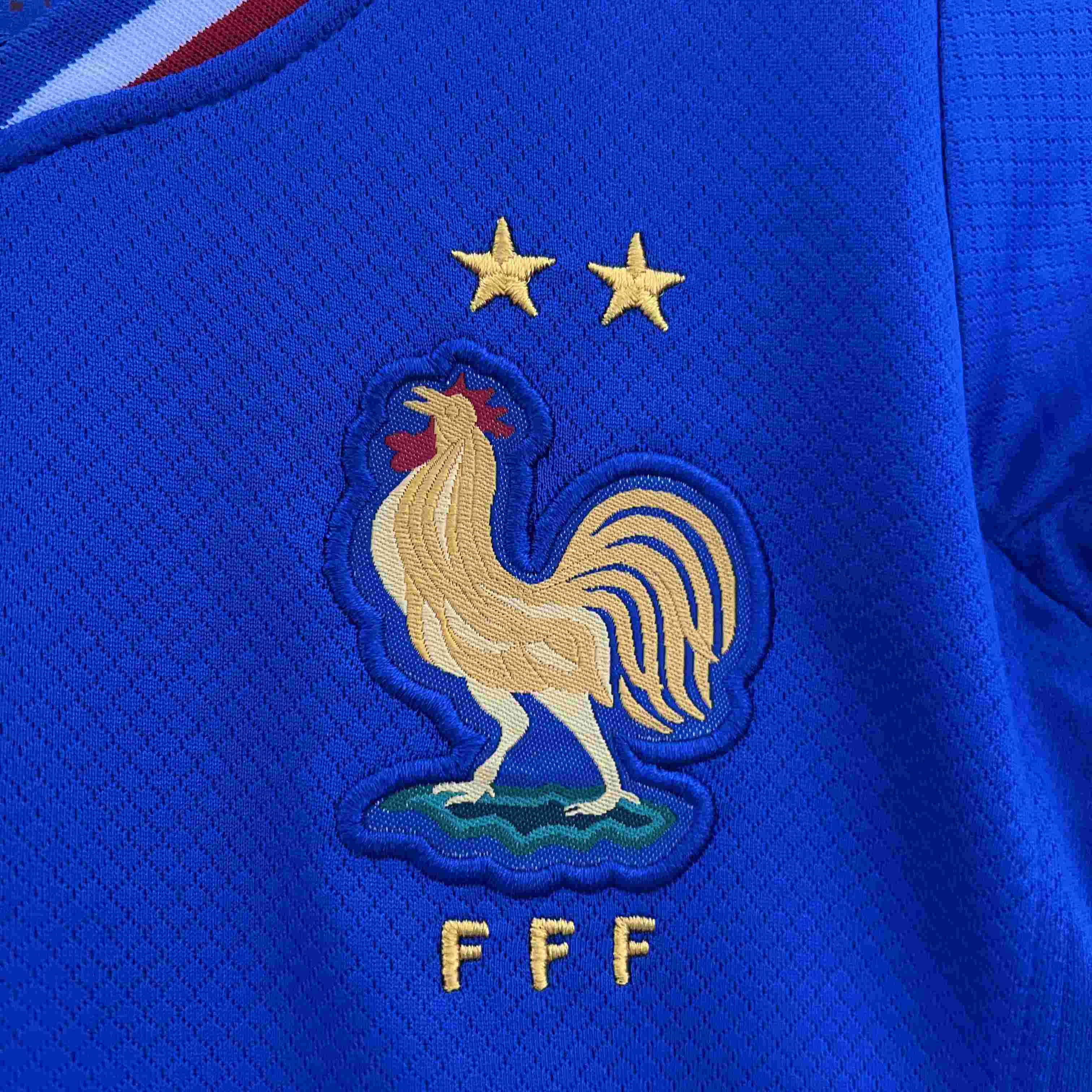 2024 France Home Football Shirt Kids Size Suit-mysite Custom Football Kit- Nextkits