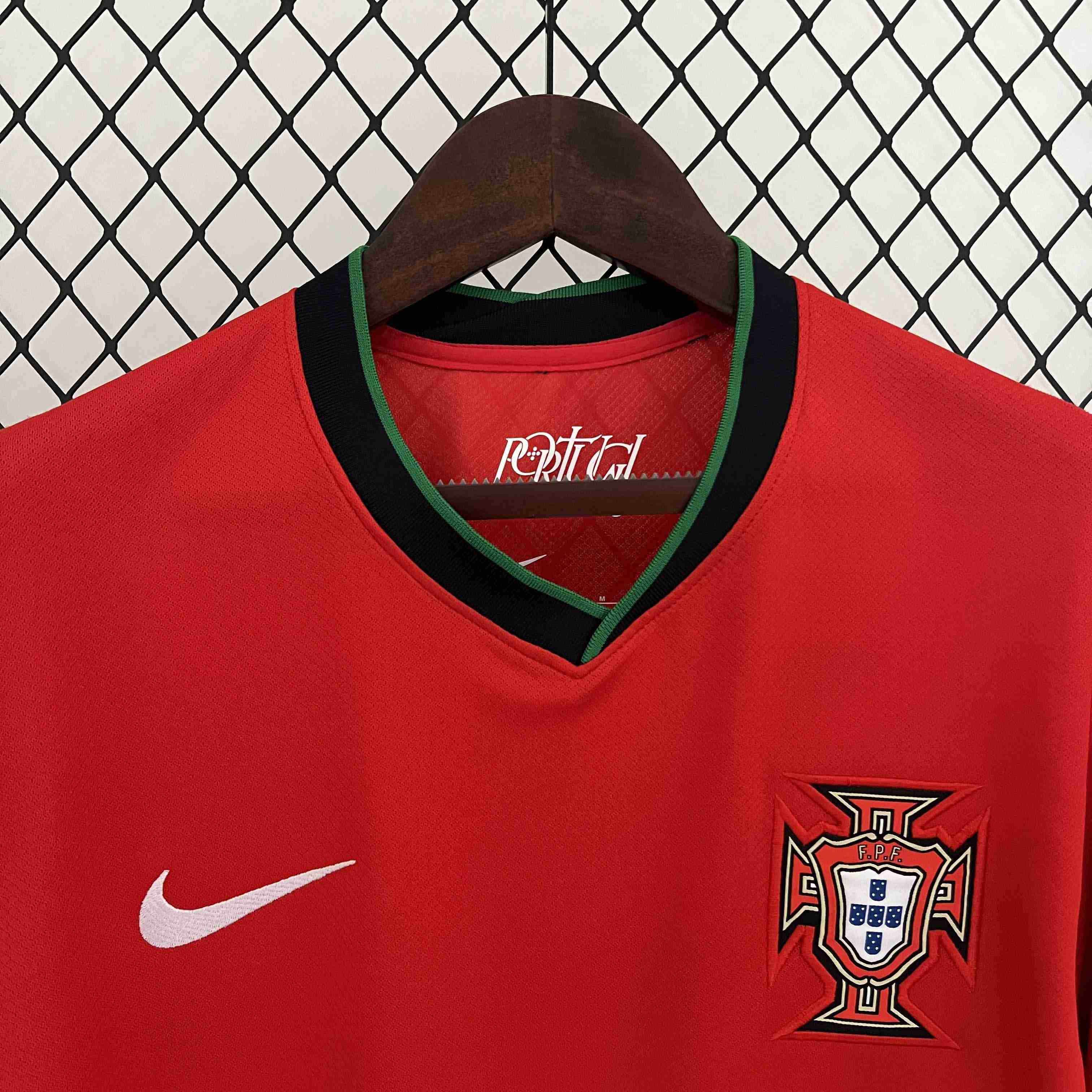 2024 Portugal Home Football Shirt-mysite Custom Football Kit- Nextkits