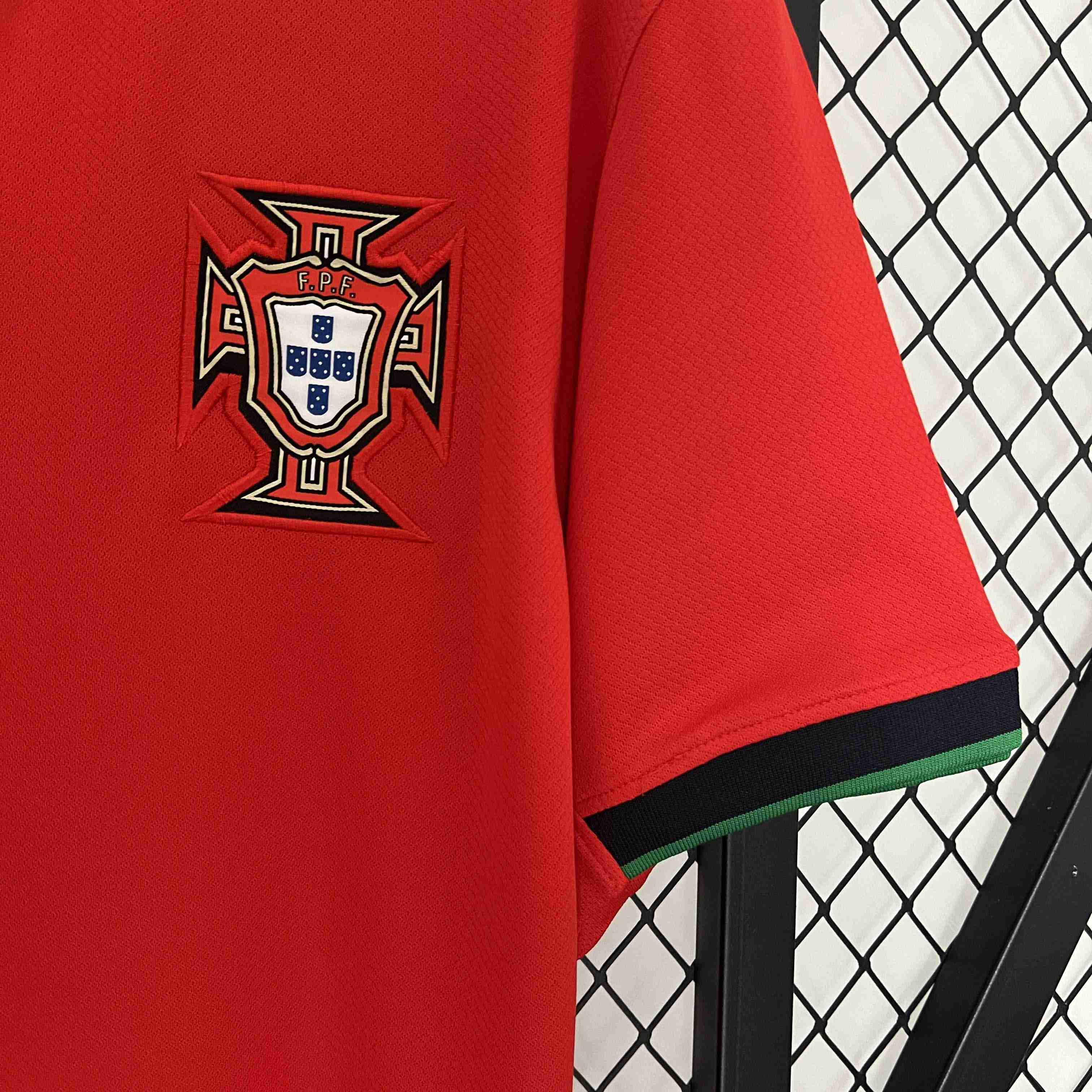 2024 Portugal Home Football Shirt-mysite Custom Football Kit- Nextkits