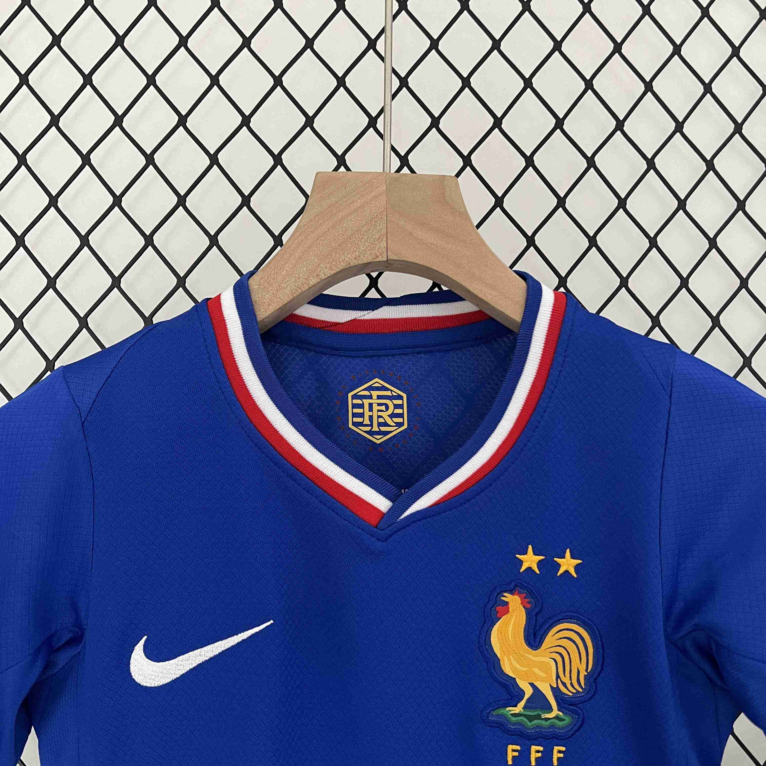 2024 France Home Football Shirt Kids Size Suit-mysite Custom Football Kit- Nextkits