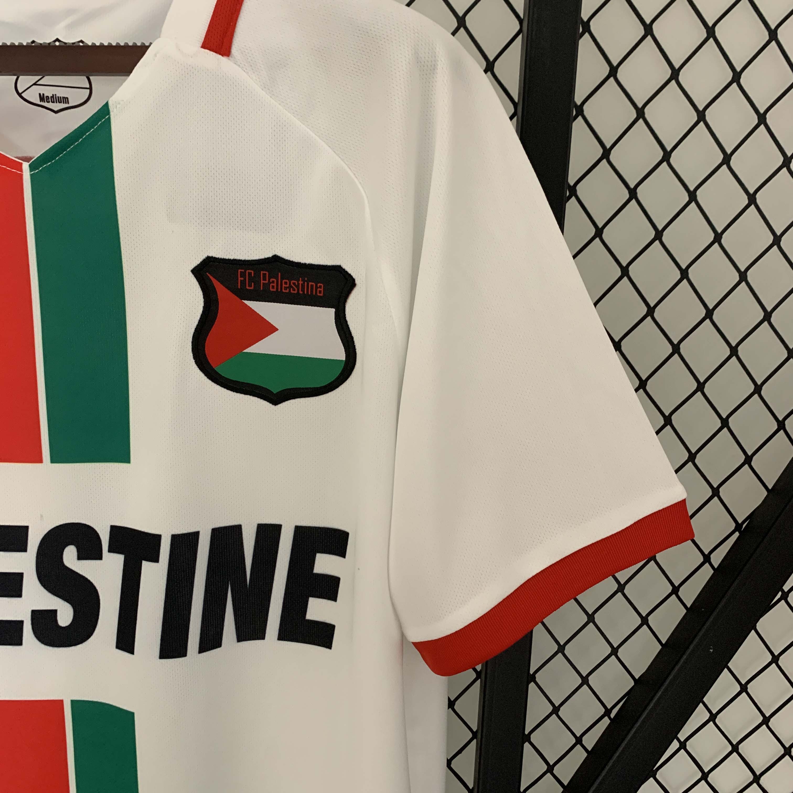 2023-2024 Palestine Away Football Shirt-mysite Custom Football Kit- Nextkits