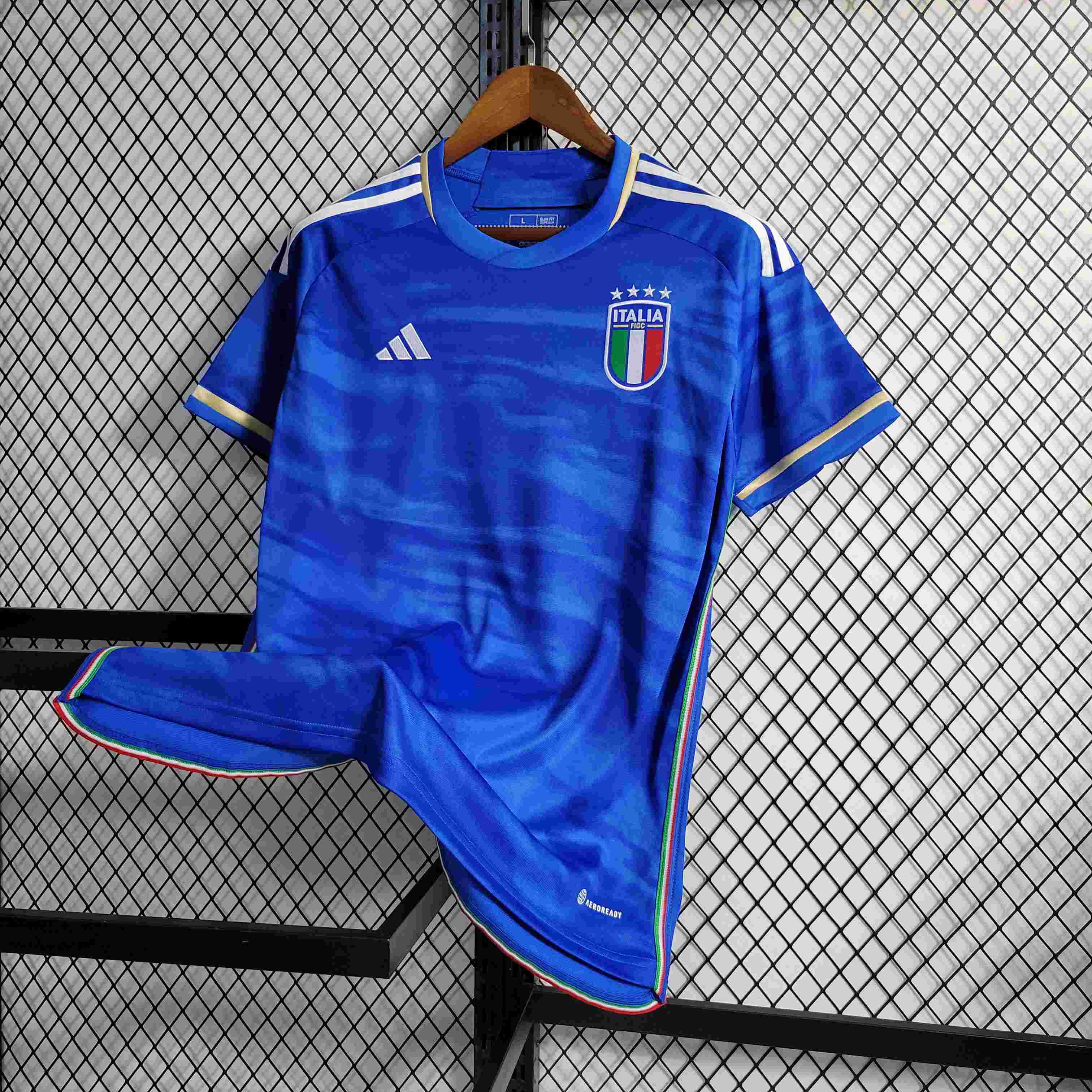 2023 Italy Home Soccer Shirt-mysite Custom Football Kit- Nextkits