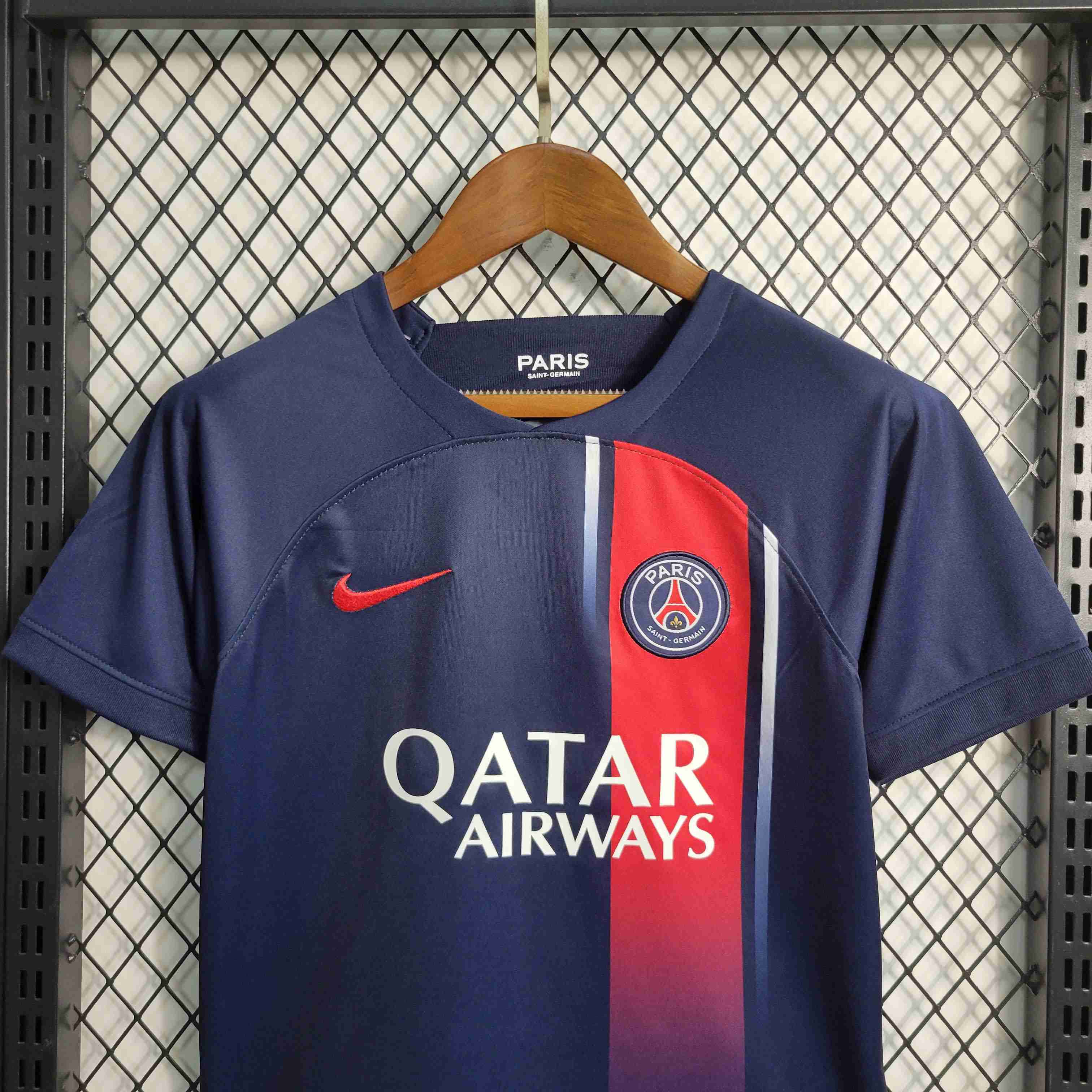 2023/2024 Psg Paris Saint-Germain Home Football Shirt Kids Size Suit-mysite Custom Football Kit- Nextkits