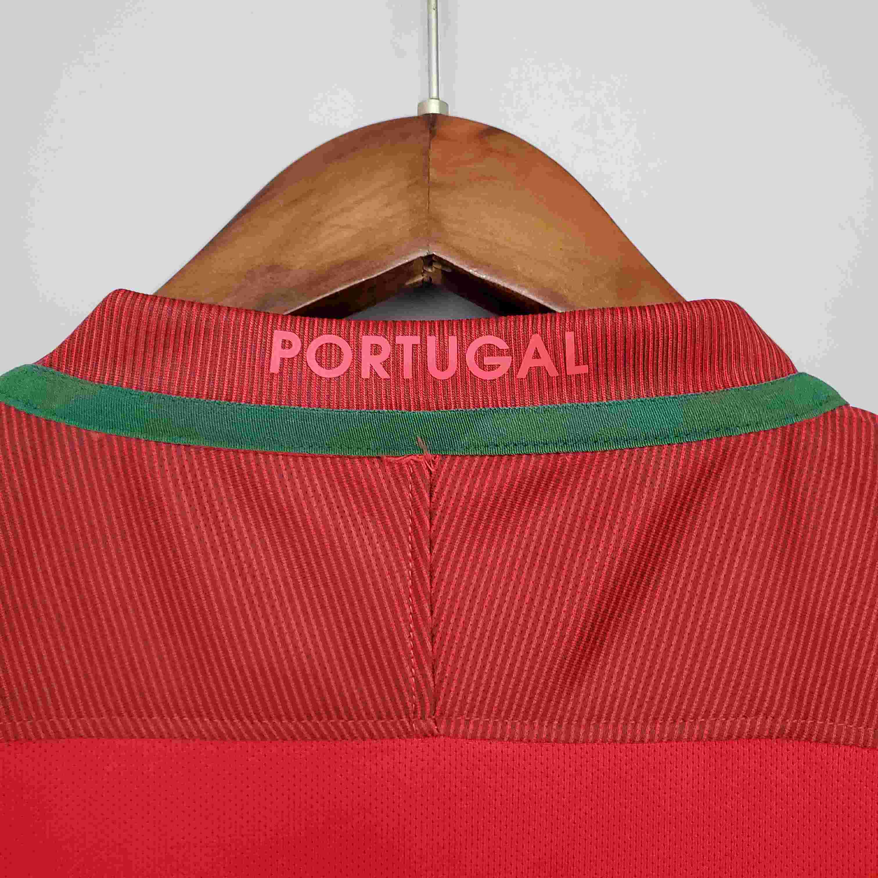 2016 Retro Portugal Home Football Shirt-mysite Custom Football Kit- Nextkits