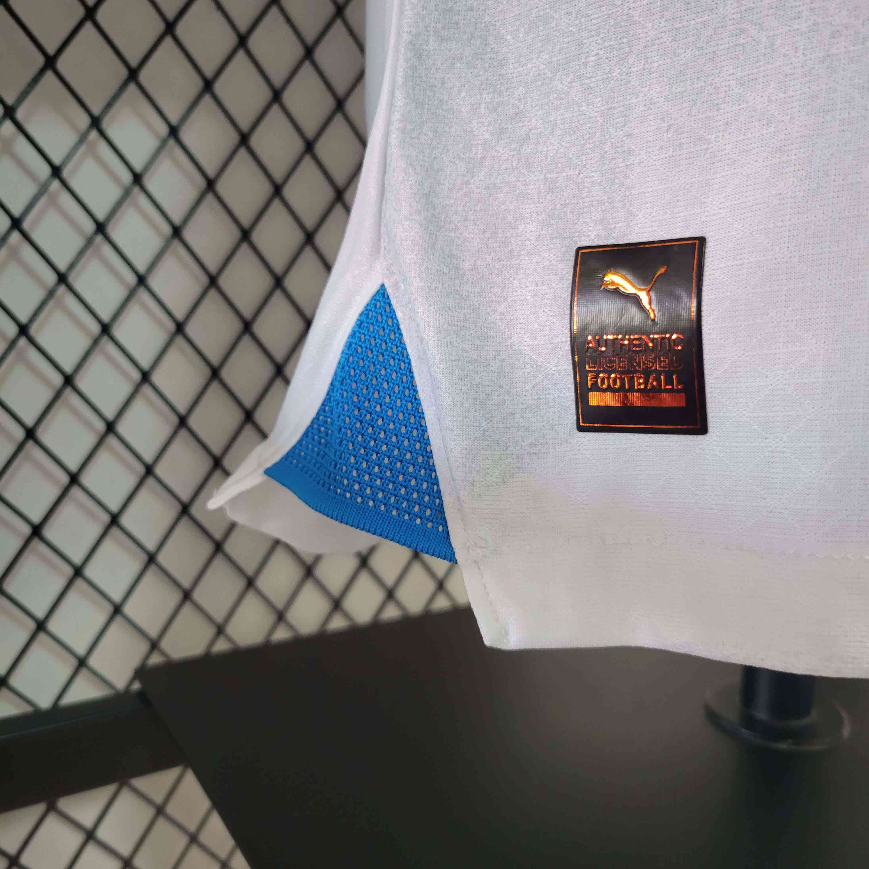 2023/2024 Player Version Olympique de Marseille Home-mysite Custom Football Kit- Nextkits