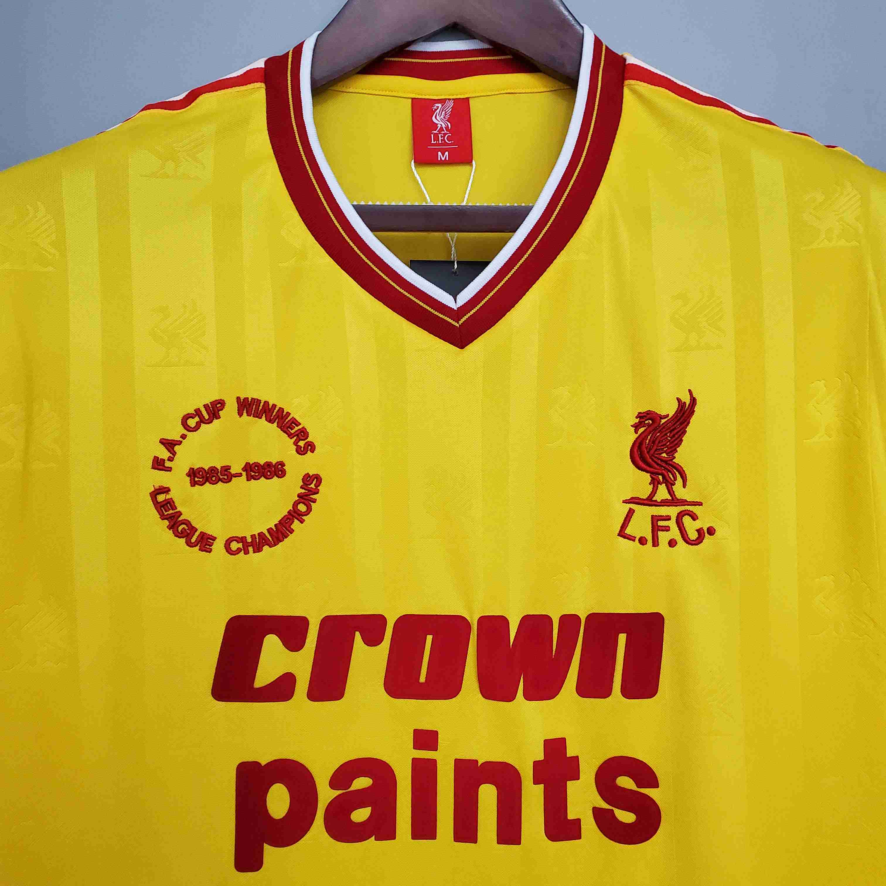 1985/1986 Retro Liverpool Away Football Shirt-mysite Custom Football Kit- Nextkits