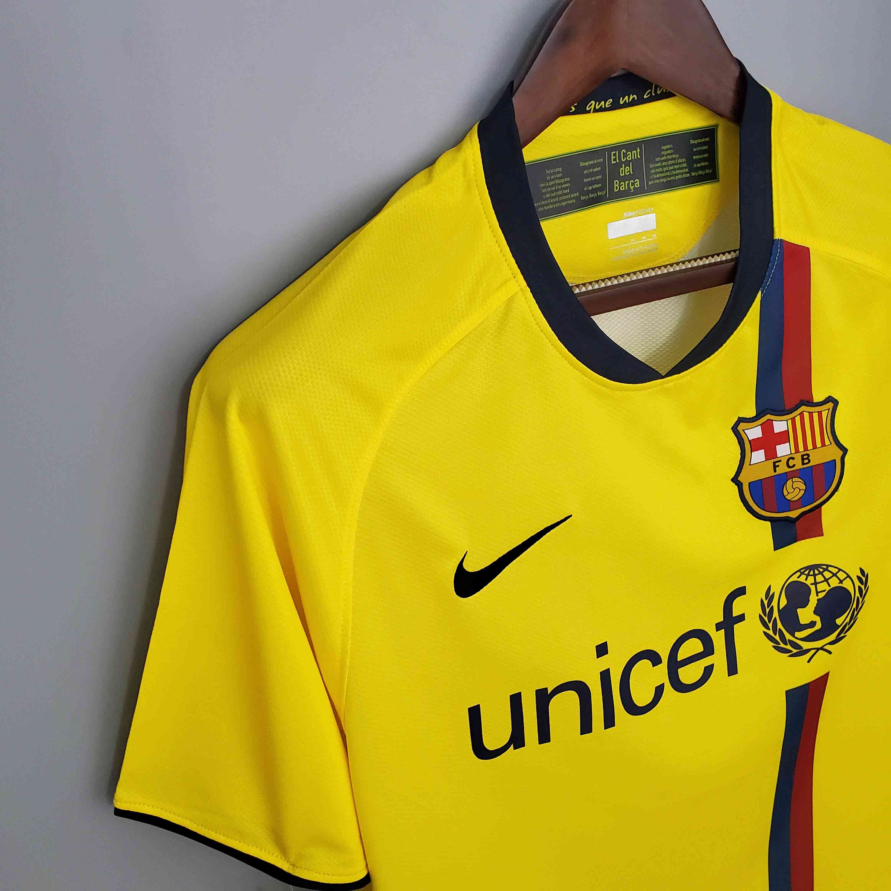 2008/2009 Retro Barcelona Away Football Shirt-mysite Custom Football Kit- Nextkits