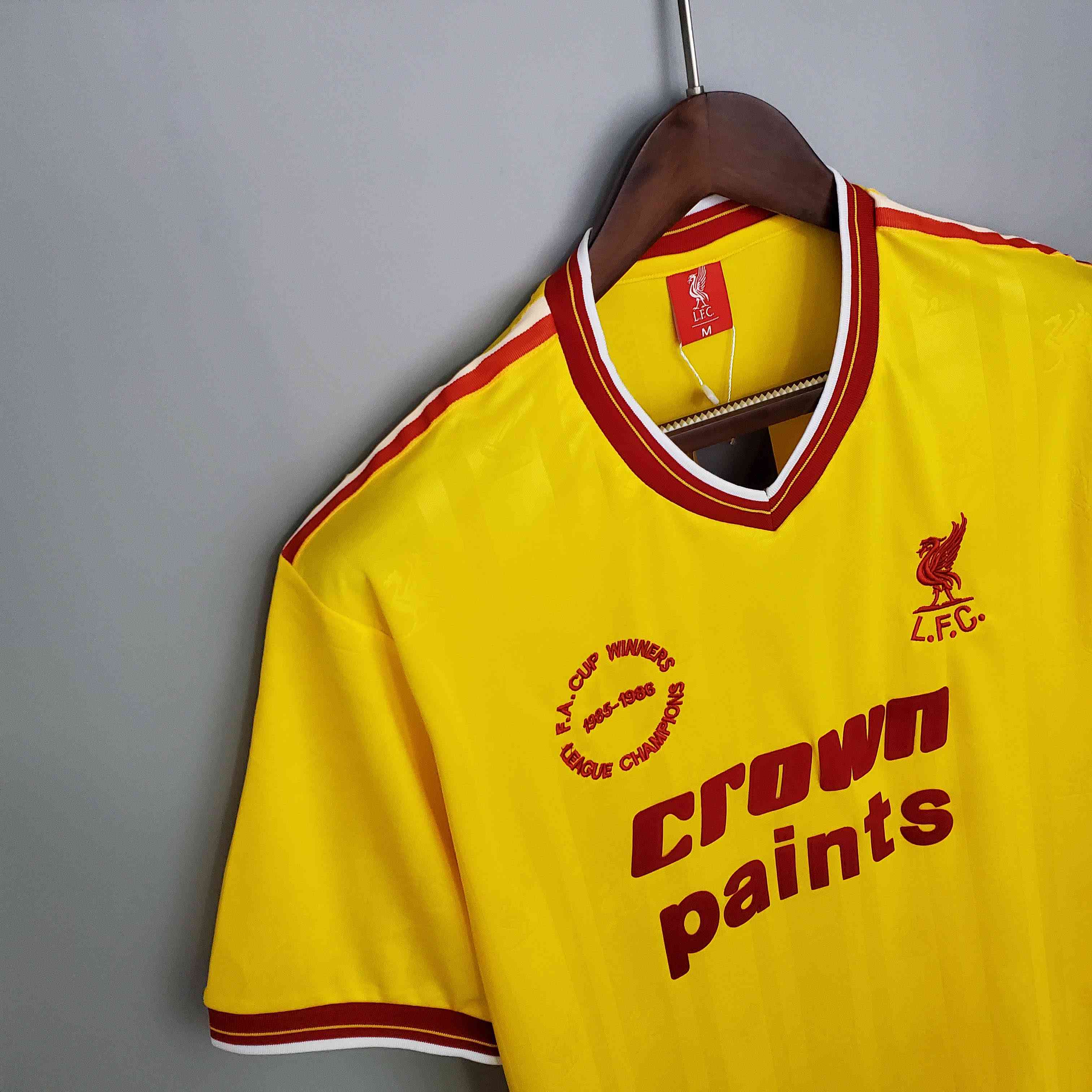 1985/1986 Retro Liverpool Away Football Shirt-mysite Custom Football Kit- Nextkits