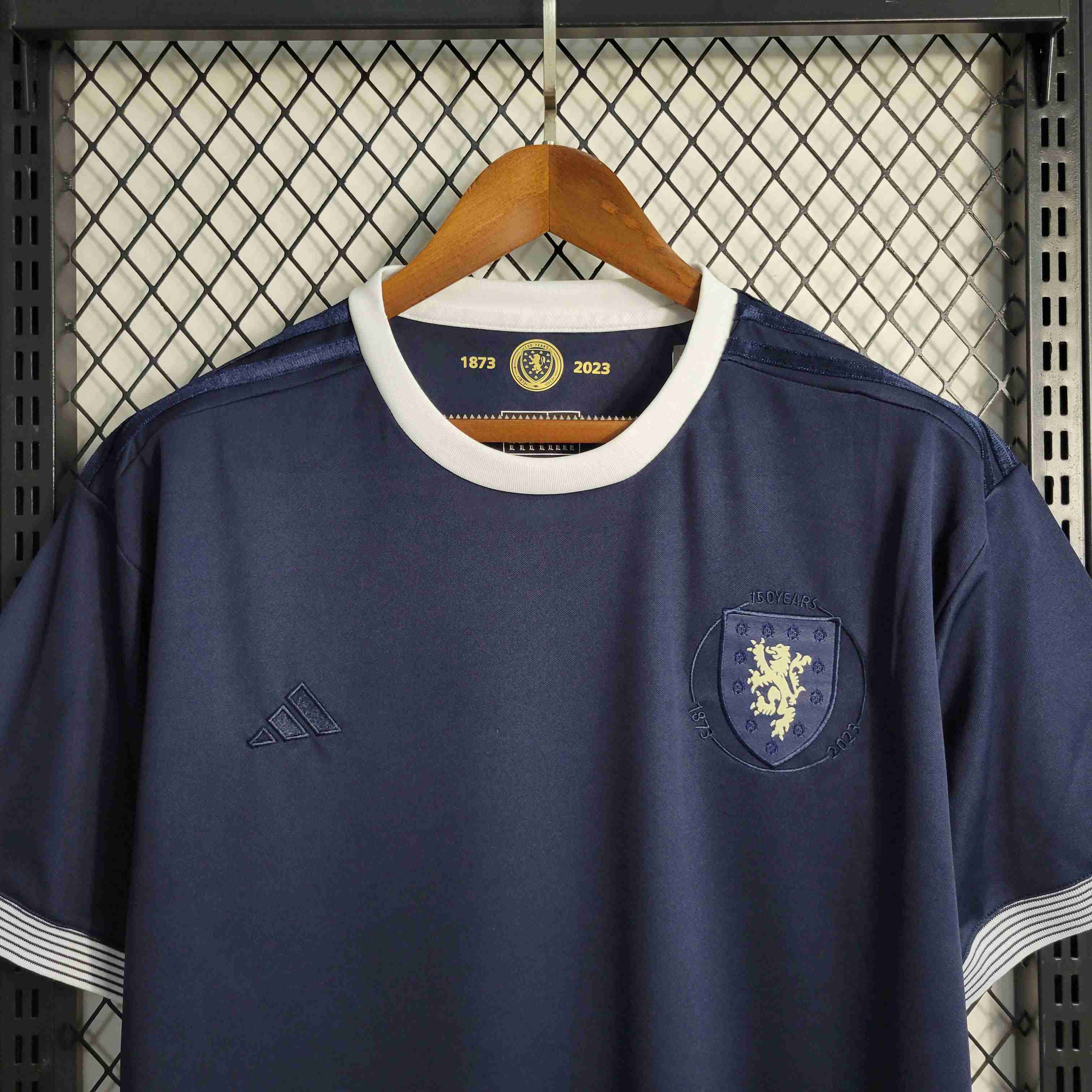 2023 Scotland 150th Anniversary Edition Navy Blue Football Shirt-mysite Custom Football Kit- Nextkits
