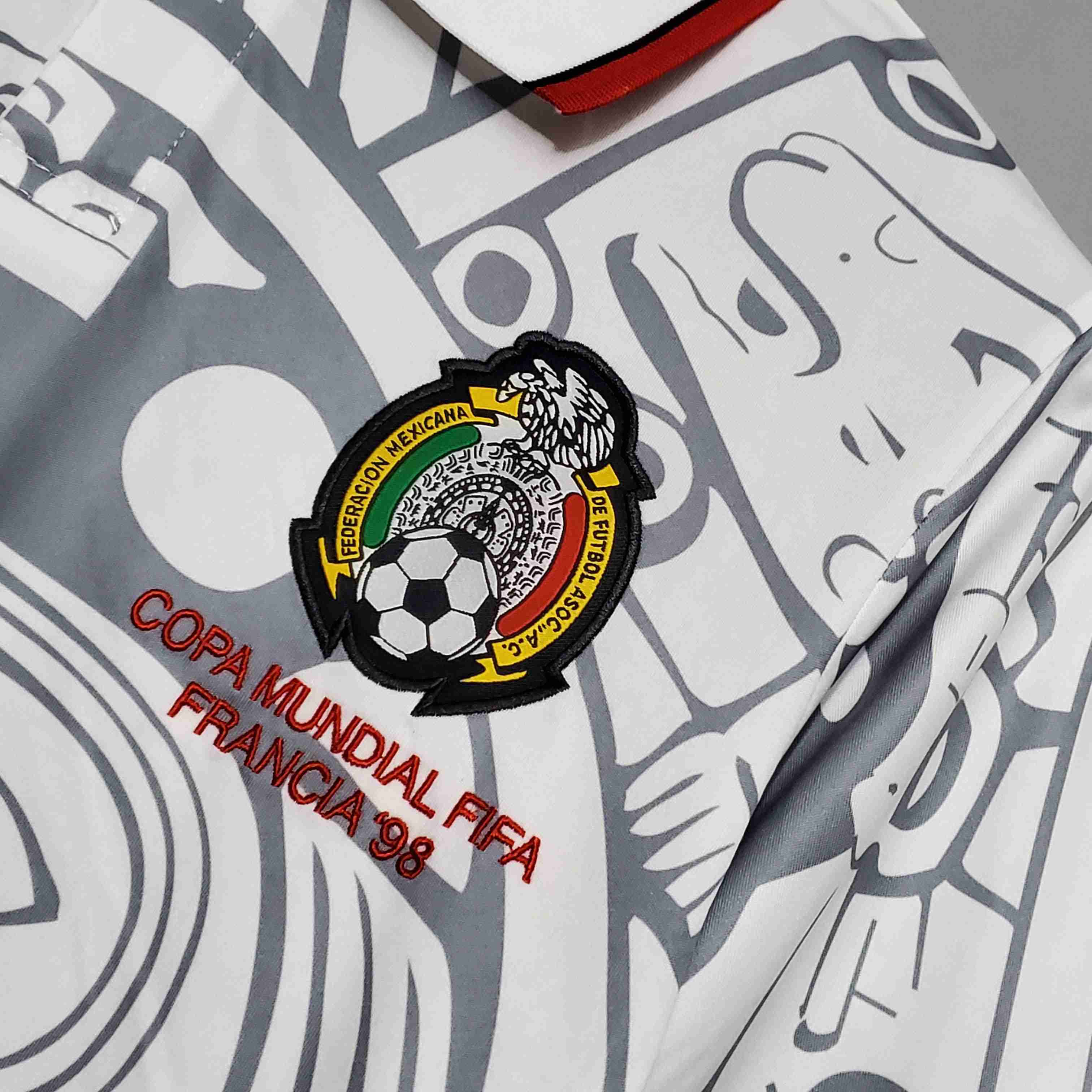 1998 Retro Mexico Soccer Jersey Away-mysite Custom Football Kit- Nextkits