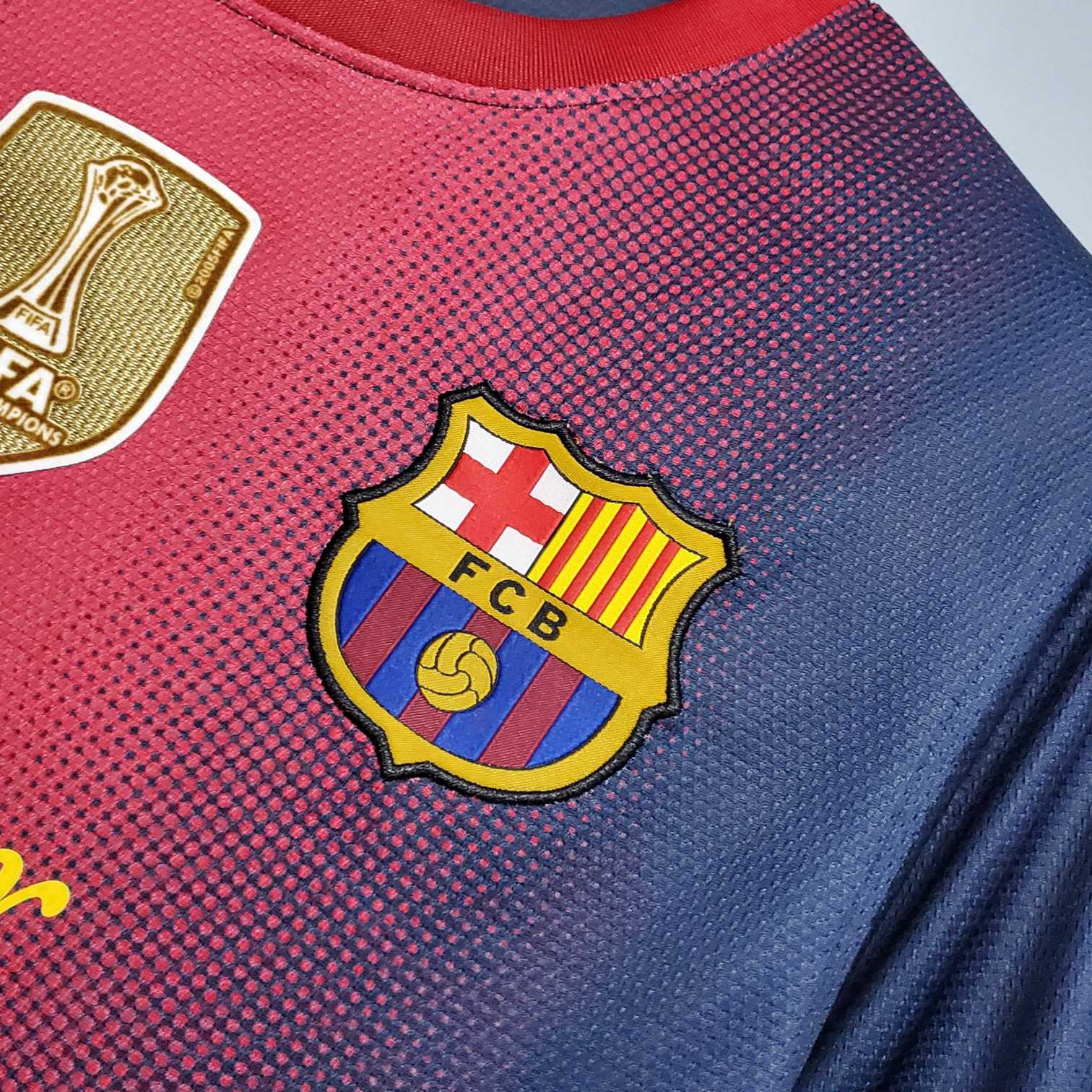 2012/2013 Retro Barcelona Home Football Shirt-mysite Custom Football Kit- Nextkits