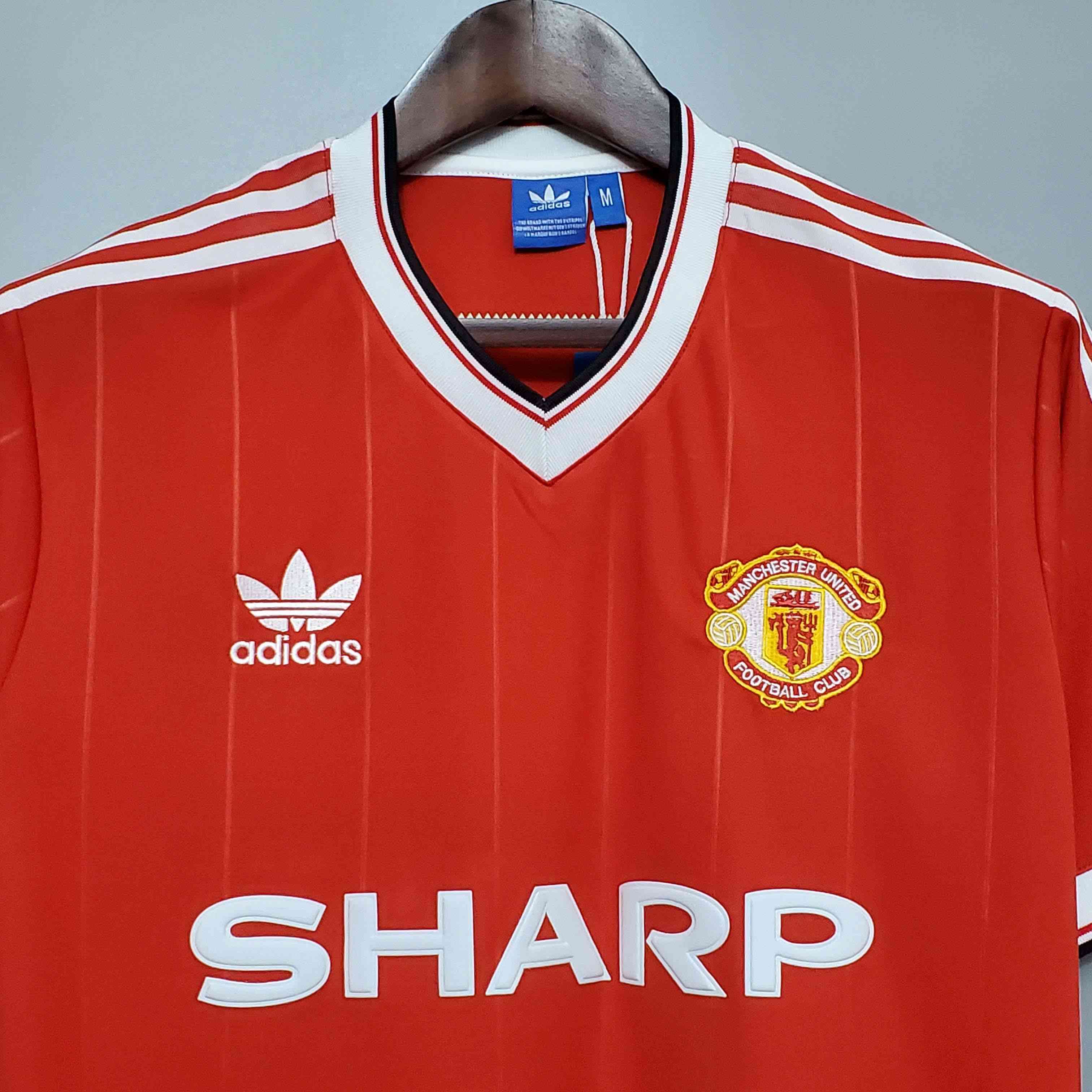 1983/1984 Retro Manchester United Home Football Shirt-mysite Custom Football Kit- Nextkits