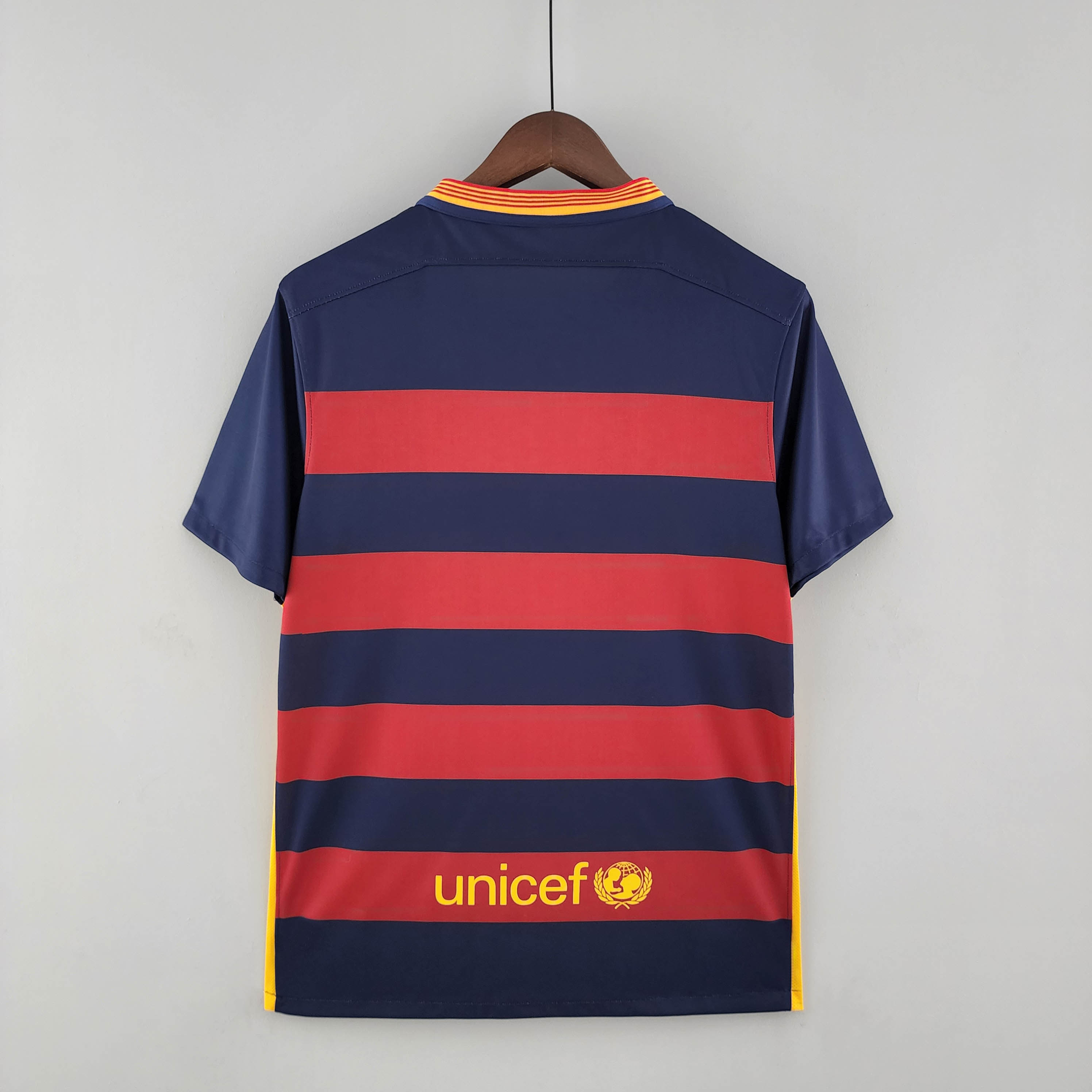 2015/2016 Retro Barcelona Football Shirt Home-mysite Custom Football Kit- Nextkits