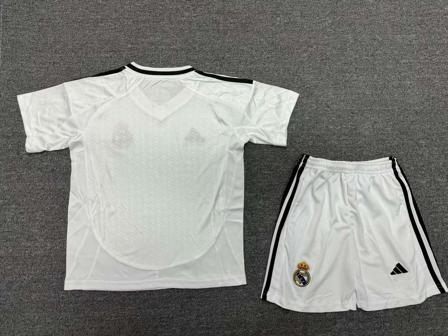 2024/2025 Real Madrid Home Football Shirt Kids Size Suit-mysite Custom Football Kit- Nextkits