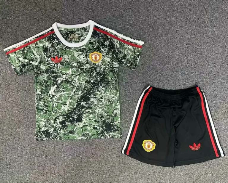 2024/2025 Manchester United Joint Edition Football Shirt Kids Size Suit-mysite Custom Football Kit- Nextkits