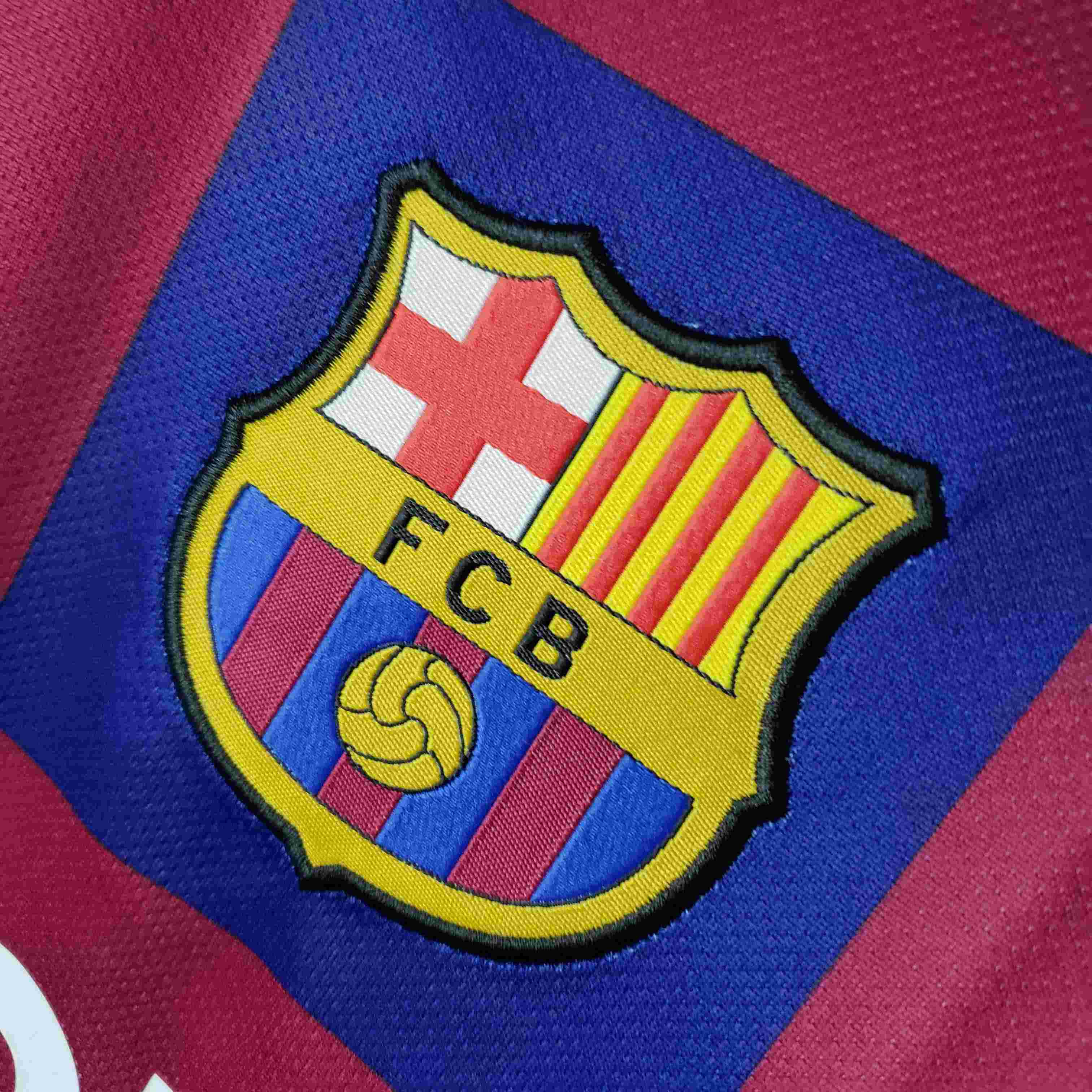 2019/2020 Retro Barcelona Home Football Shirt-mysite Custom Football Kit- Nextkits