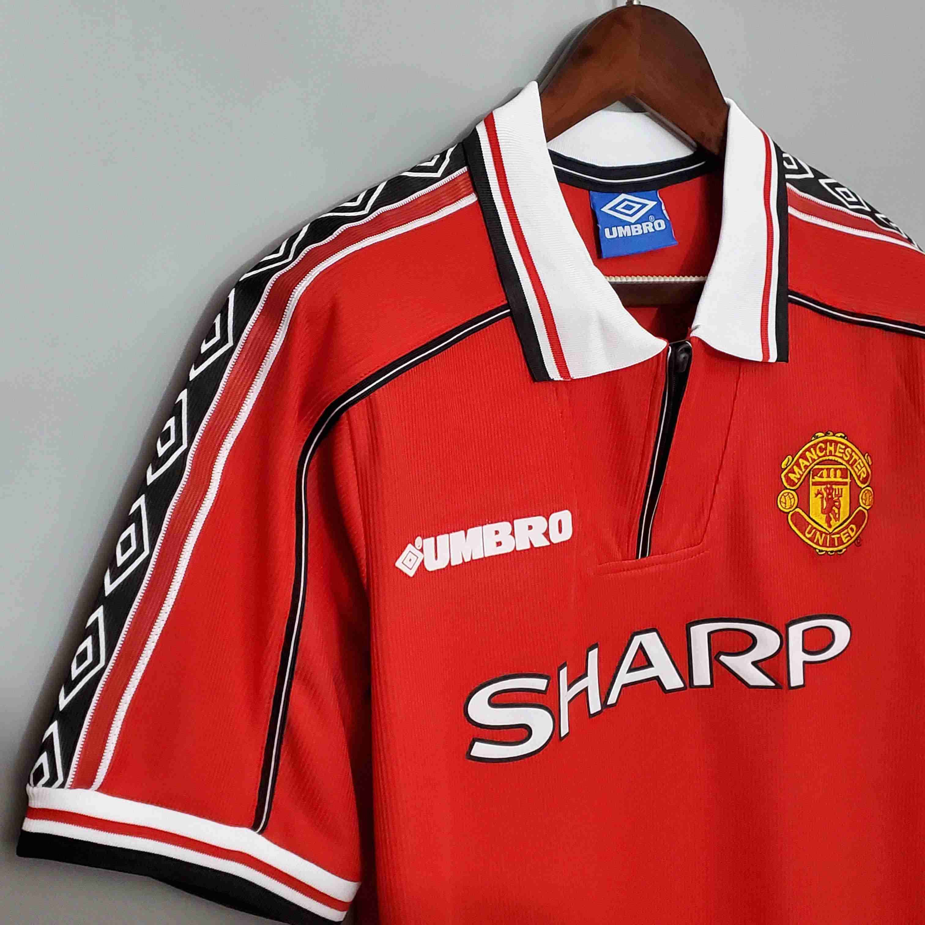 1998/1999 Retro Manchester United Home Football Shirt-mysite Custom Football Kit- Nextkits