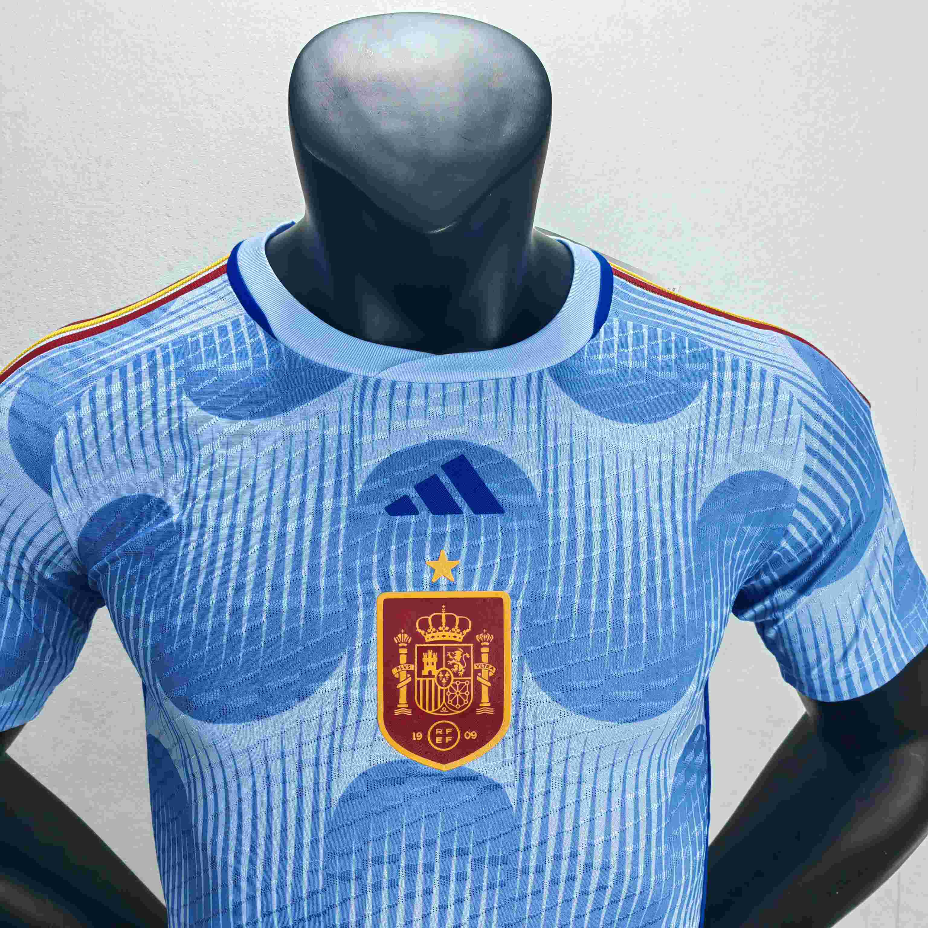2022 FIFA World Cup Player Version Spain Away Soccer Shirt-mysite Custom Football Kit- Nextkits