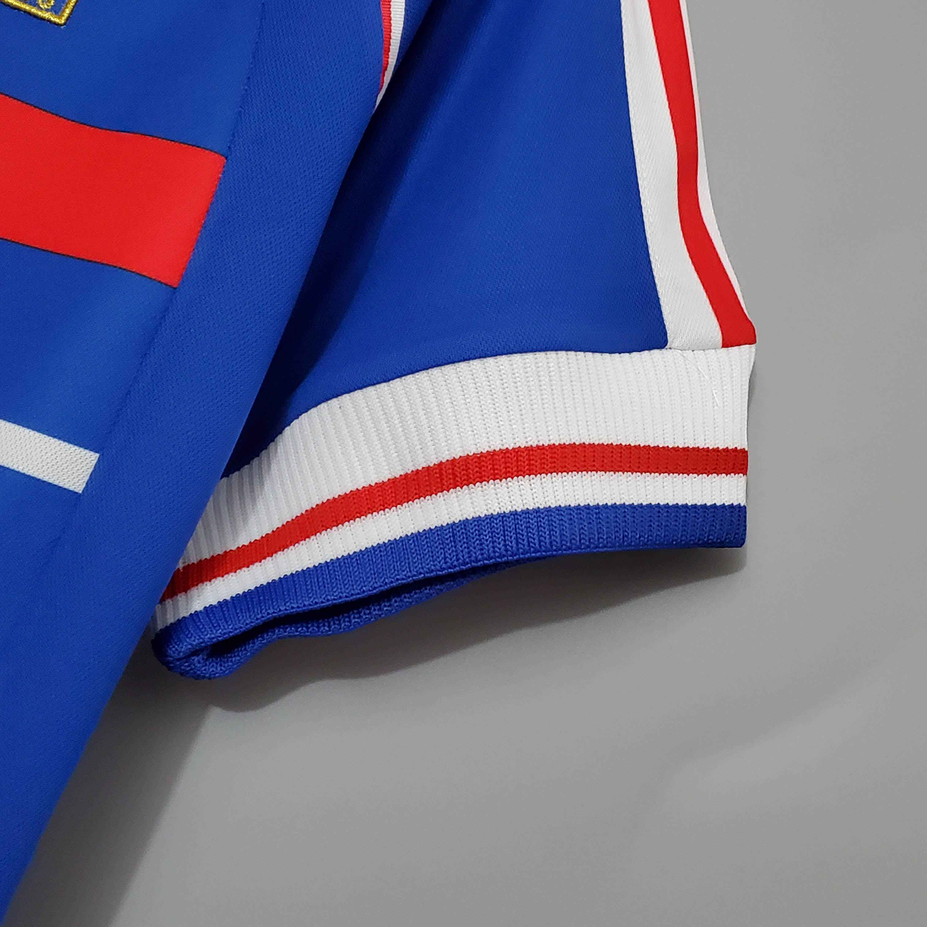 1998 Retro France Home Football Shirt-mysite Custom Football Kit- Nextkits