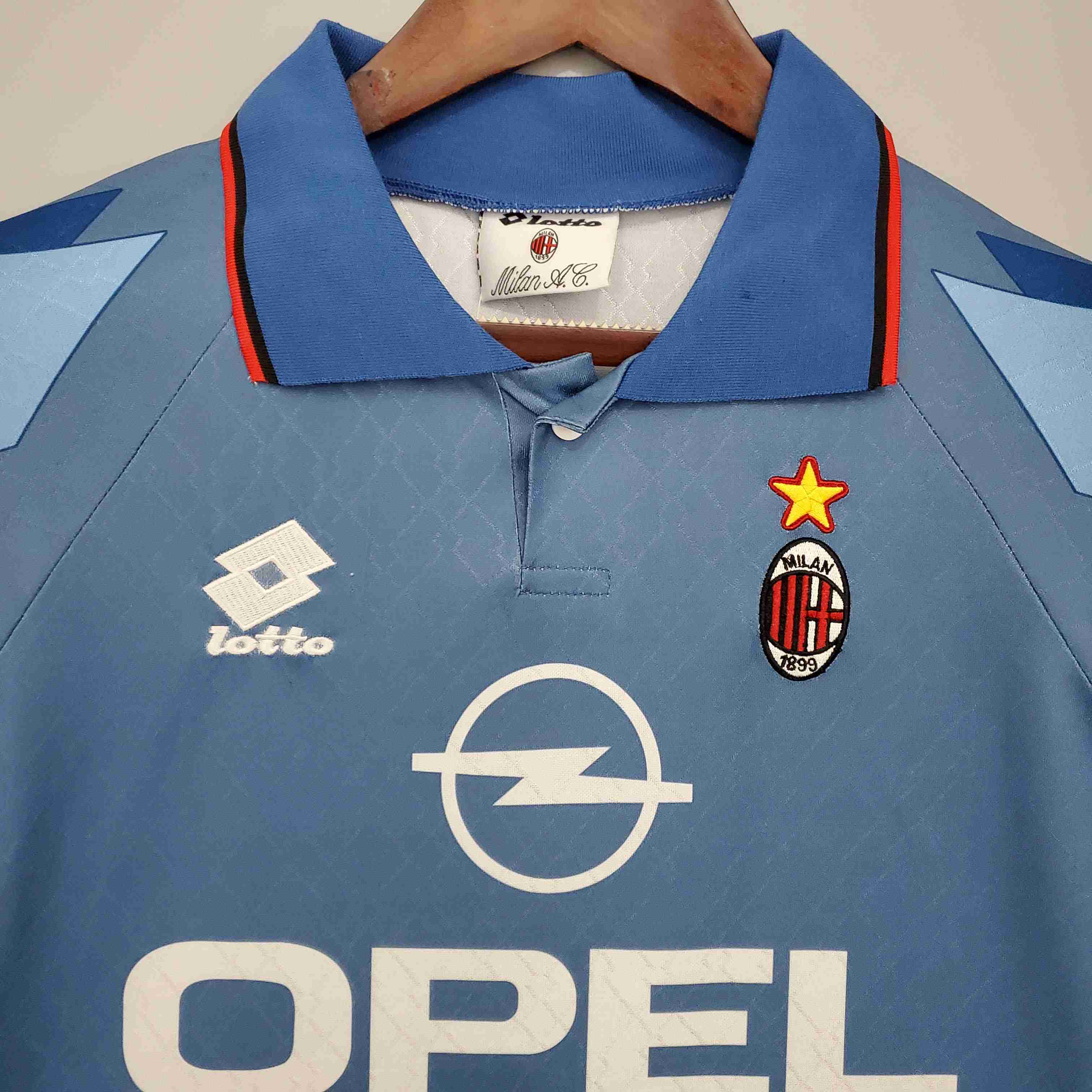 1995/1996 Retro AC Milan Fourth Away Football Shirt-mysite Custom Football Kit- Nextkits