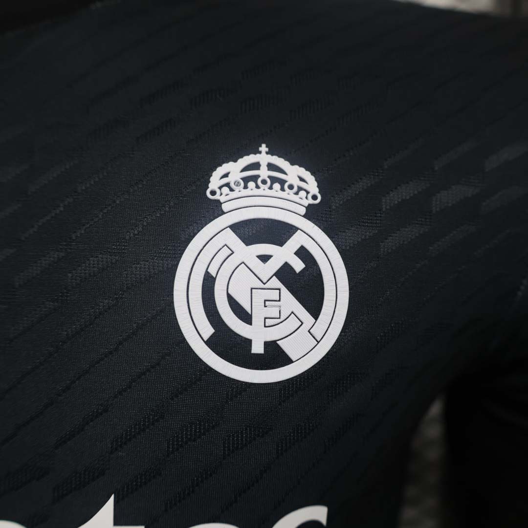 2024/2025 Player Version Real Madrid Y-3 Special Edition Black Football Shirt-mysite Custom Football Kit- Nextkits