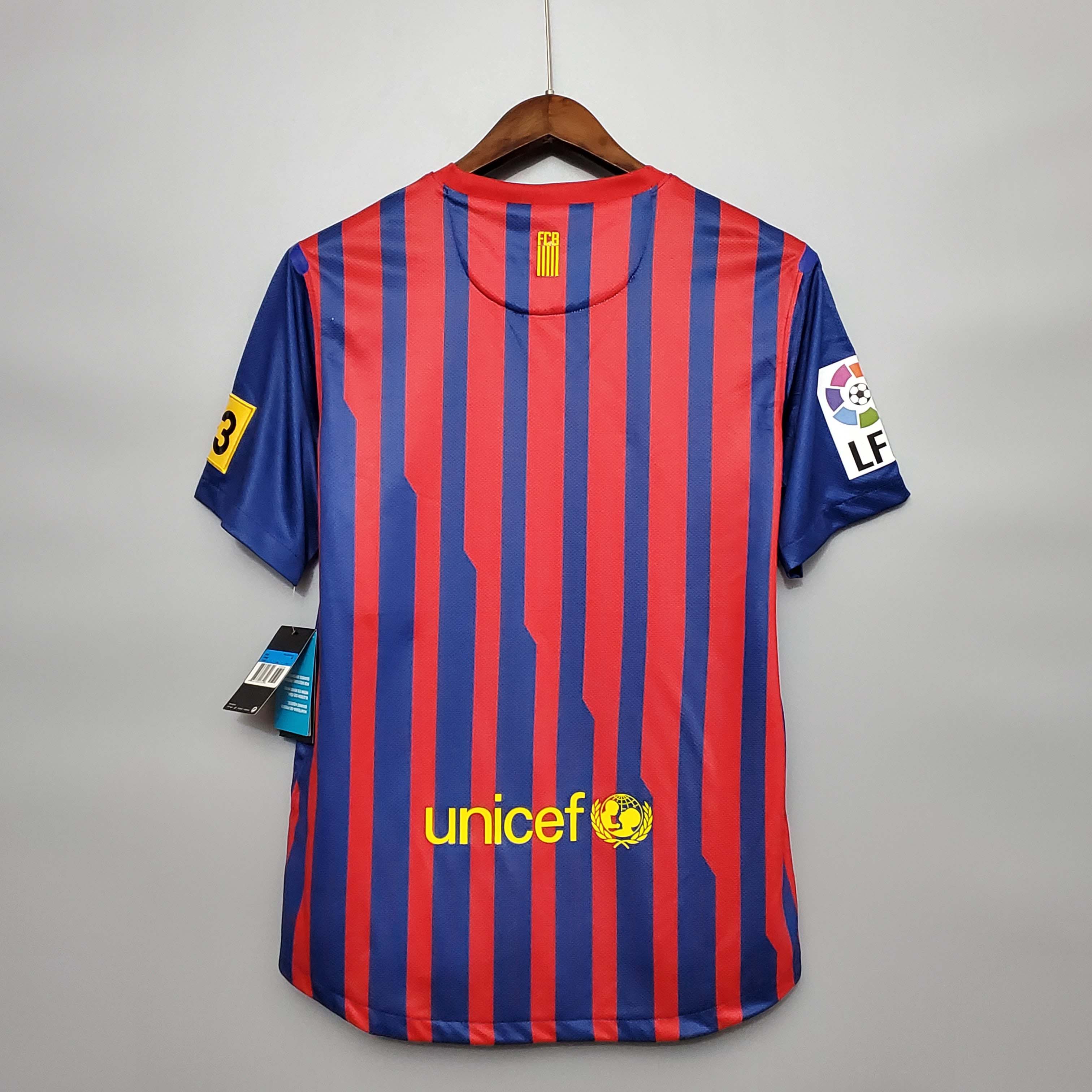 2011/2012 Retro Barcelona Home Football Shirt-mysite Custom Football Kit- Nextkits