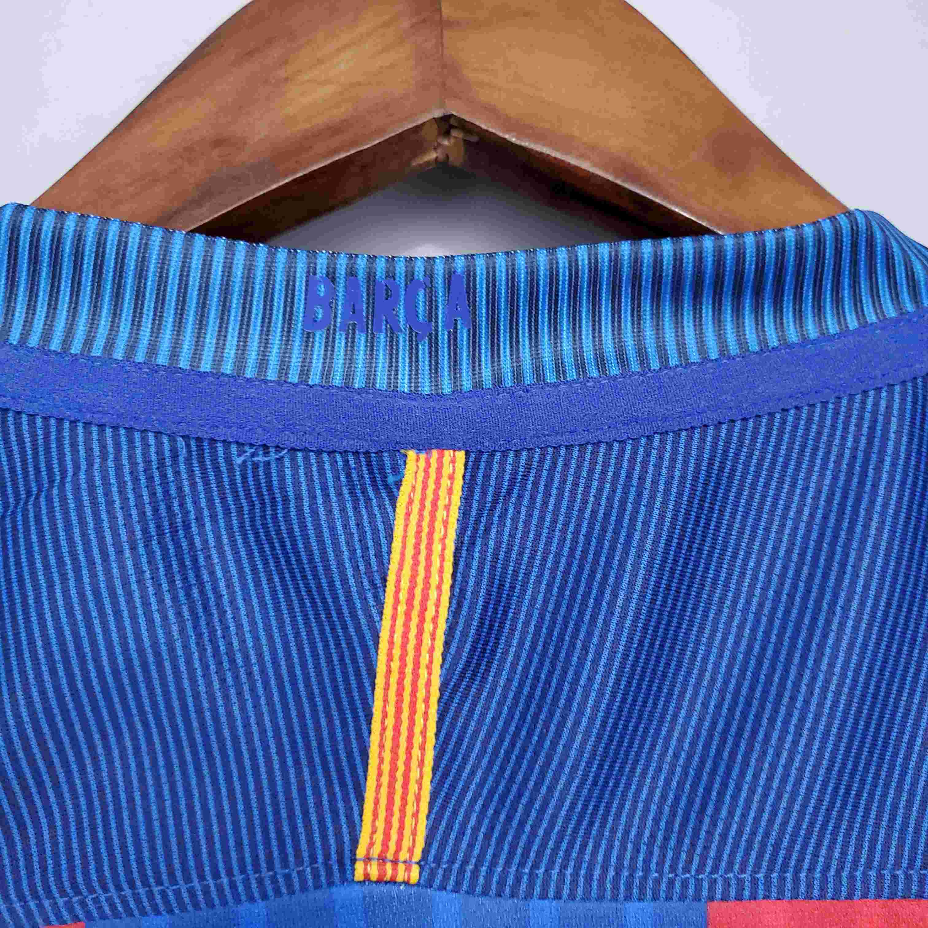 2016/2017 Retro Barcelona Football Shirt Home-mysite Custom Football Kit- Nextkits