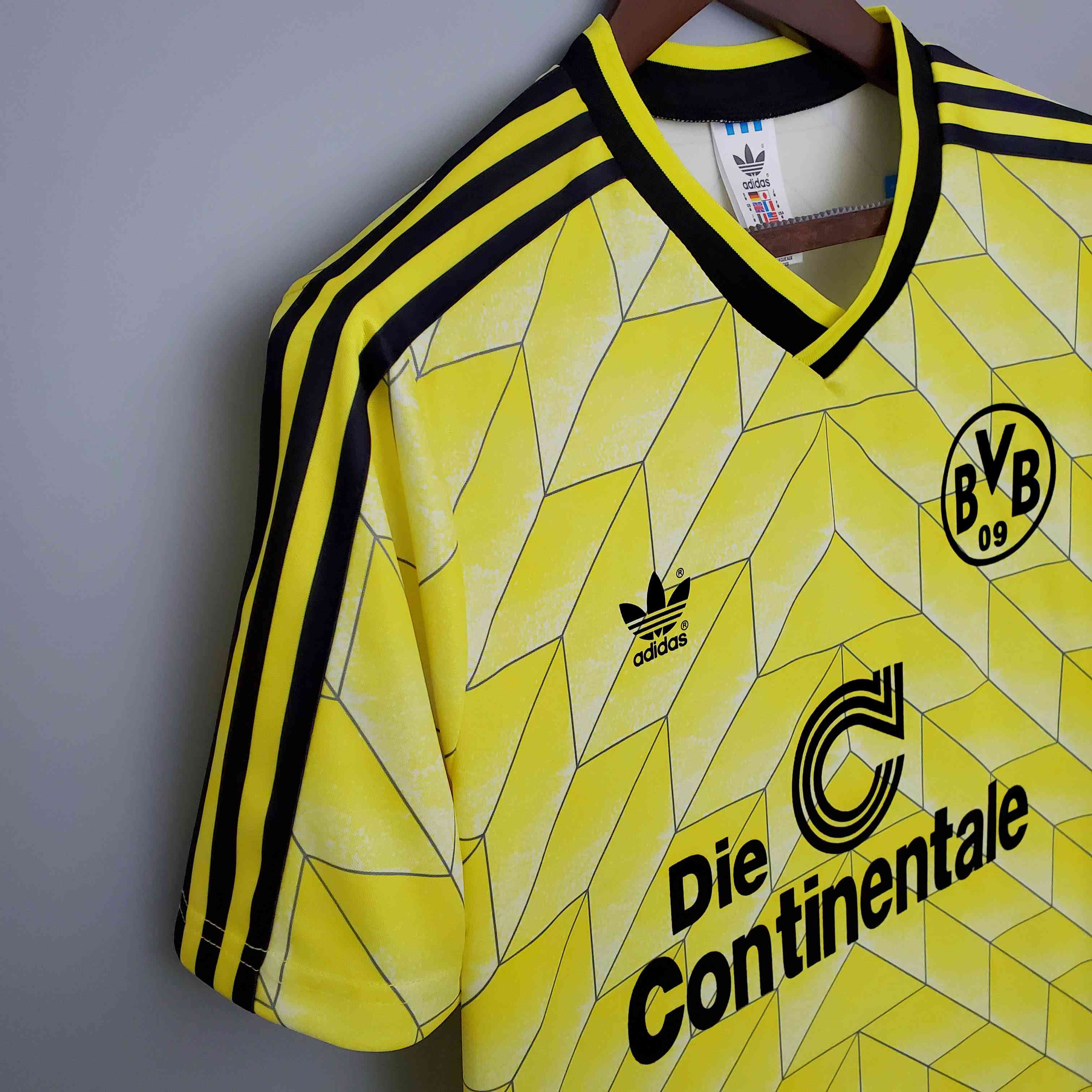1988/1989 Retro Dortmund Home Football Shirt-mysite Custom Football Kit- Nextkits