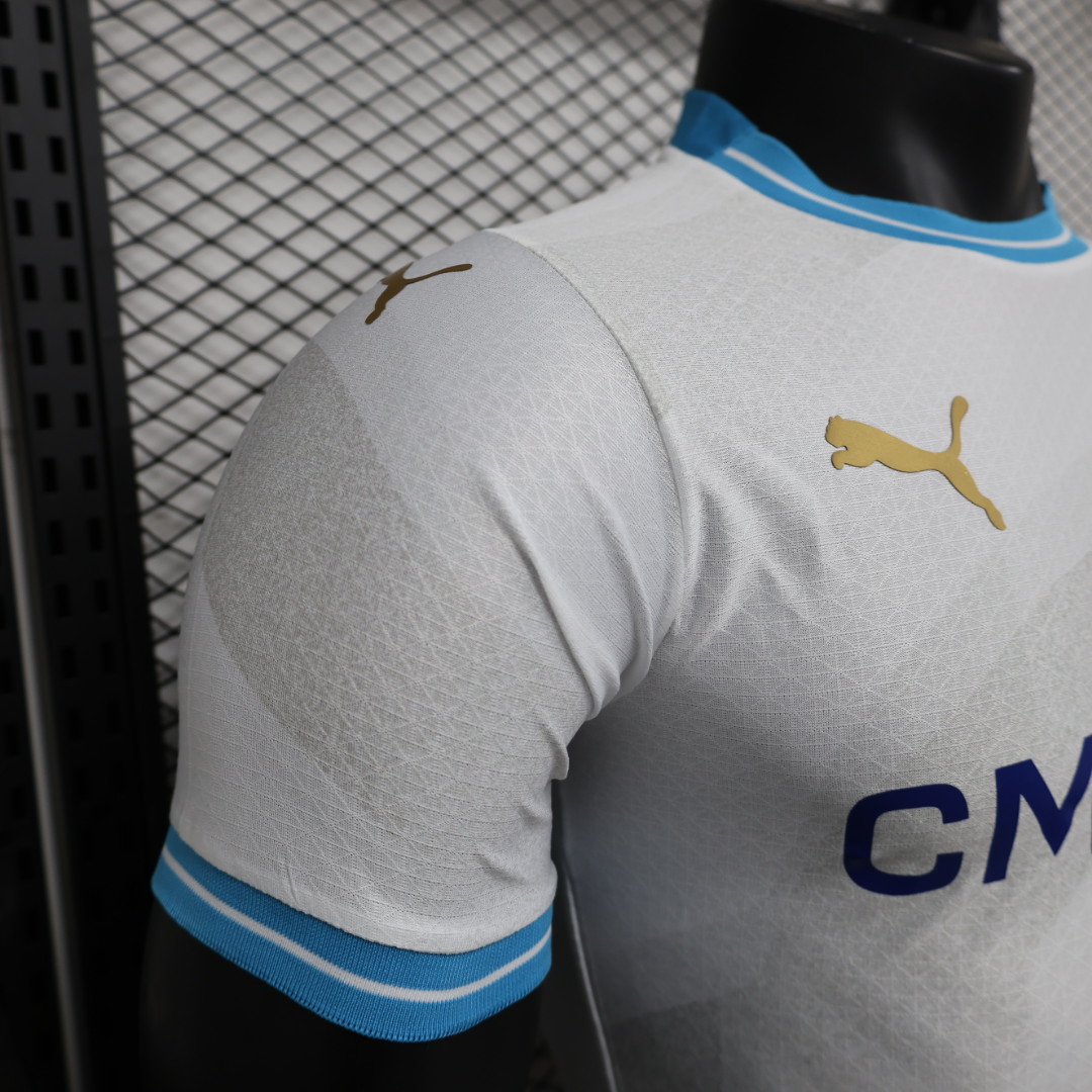 2023/2024 Player Version Olympique de Marseille Home Football Jersey-mysite Custom Football Kit- Nextkits