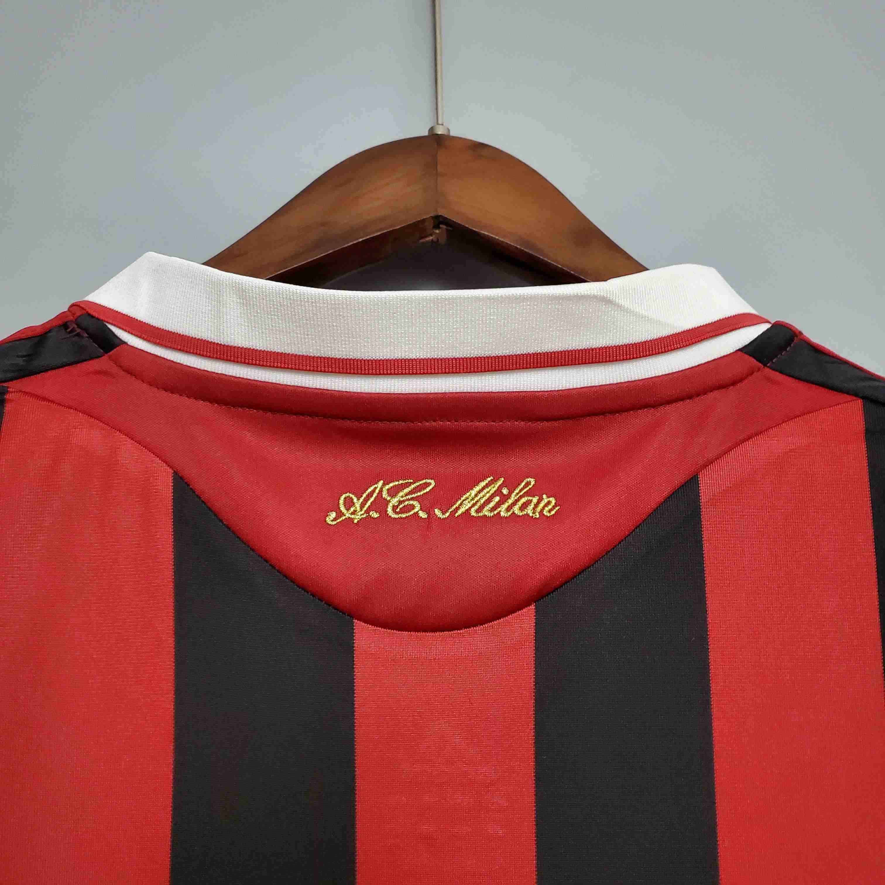2009/2010 Retro AC Milan Home Football Shirt-mysite Custom Football Kit- Nextkits