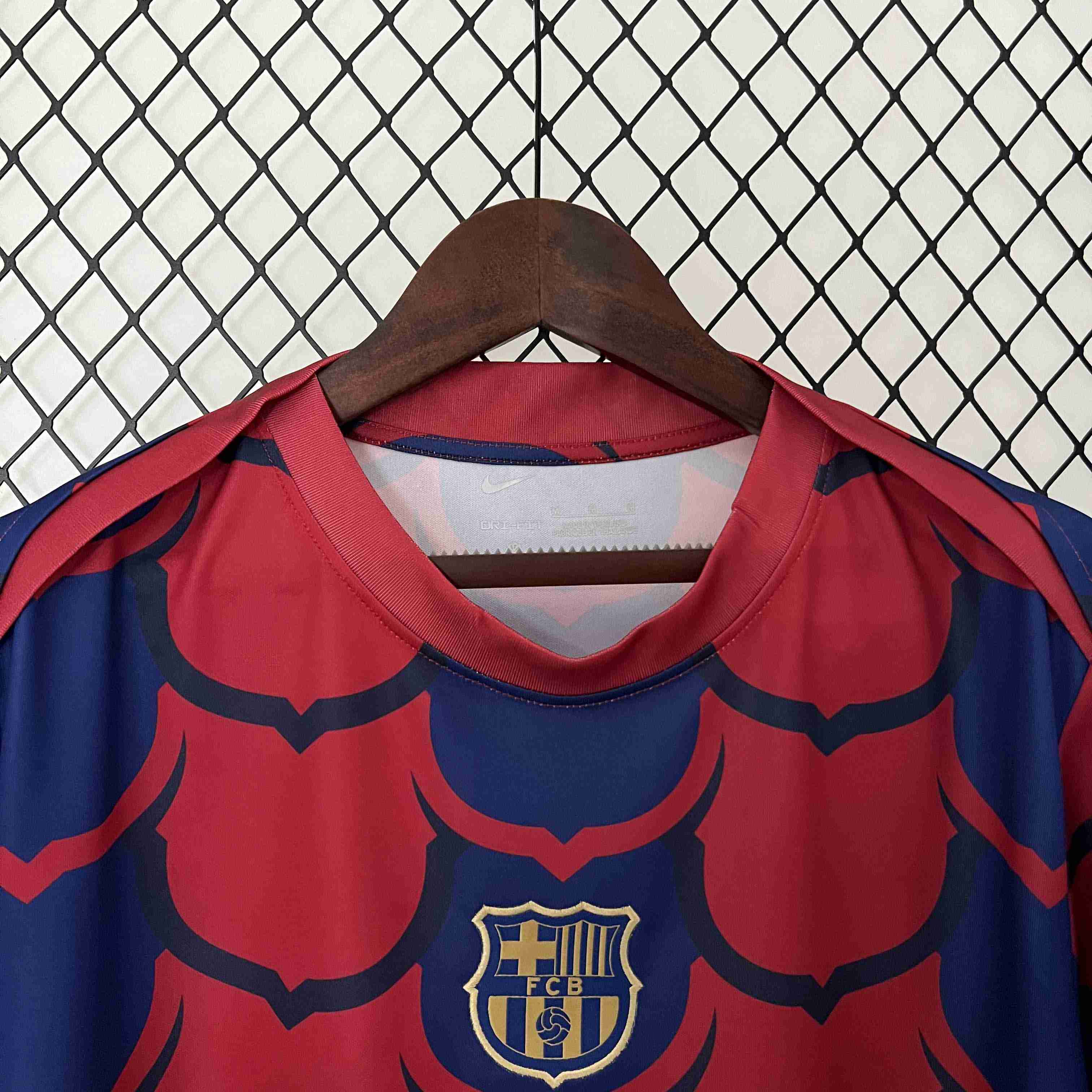 2024/2025 Barcelona Training Wear Red-blue Football Shirt-mysite Custom Football Kit- Nextkits