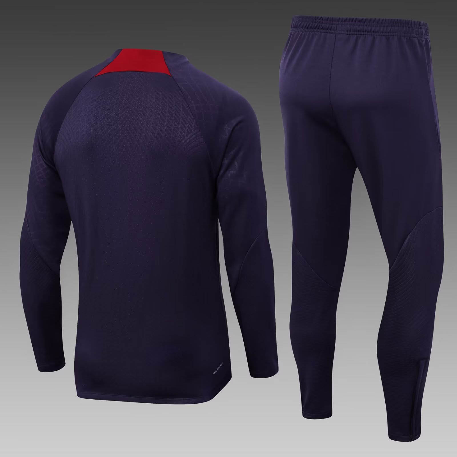 2023/2024 Psg Paris Saint-Germain Half-Pull Training Suit Purple Set-mysite Custom Football Kit- Nextkits