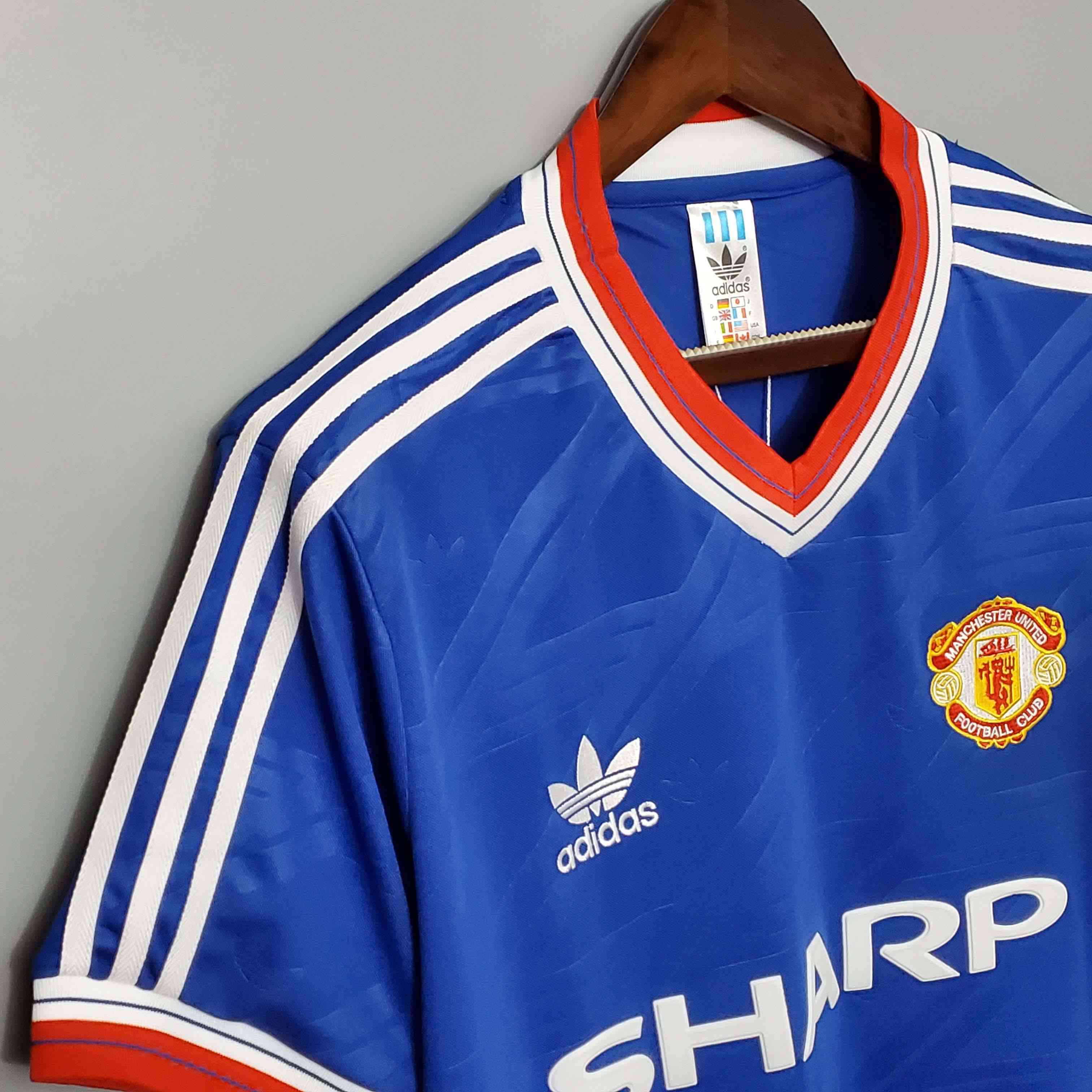 1986/1988 Retro Manchester United Third Away Football Shirt-mysite Custom Football Kit- Nextkits
