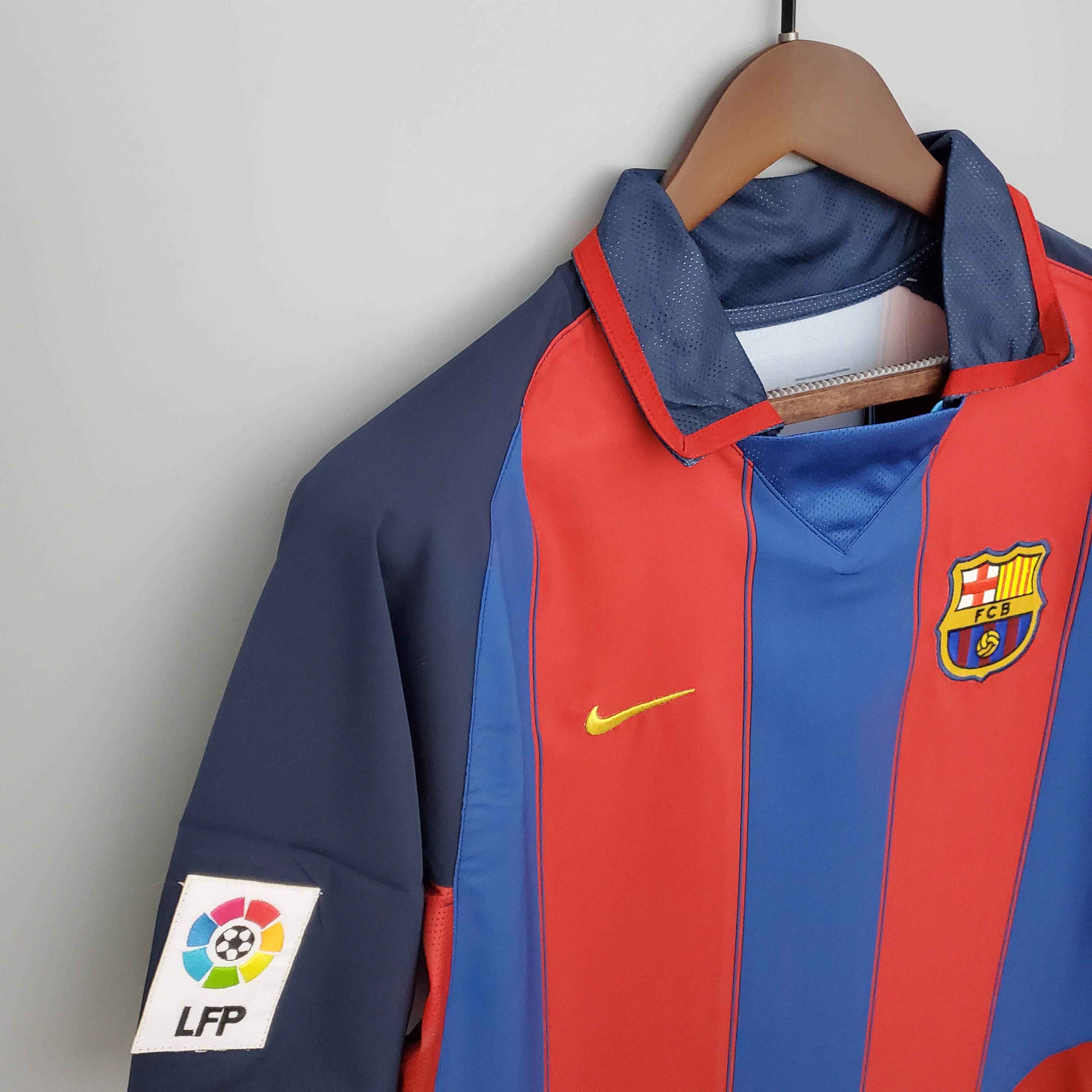 2003/2004 Retro Barcelona Home Football Shirt-mysite Custom Football Kit- Nextkits